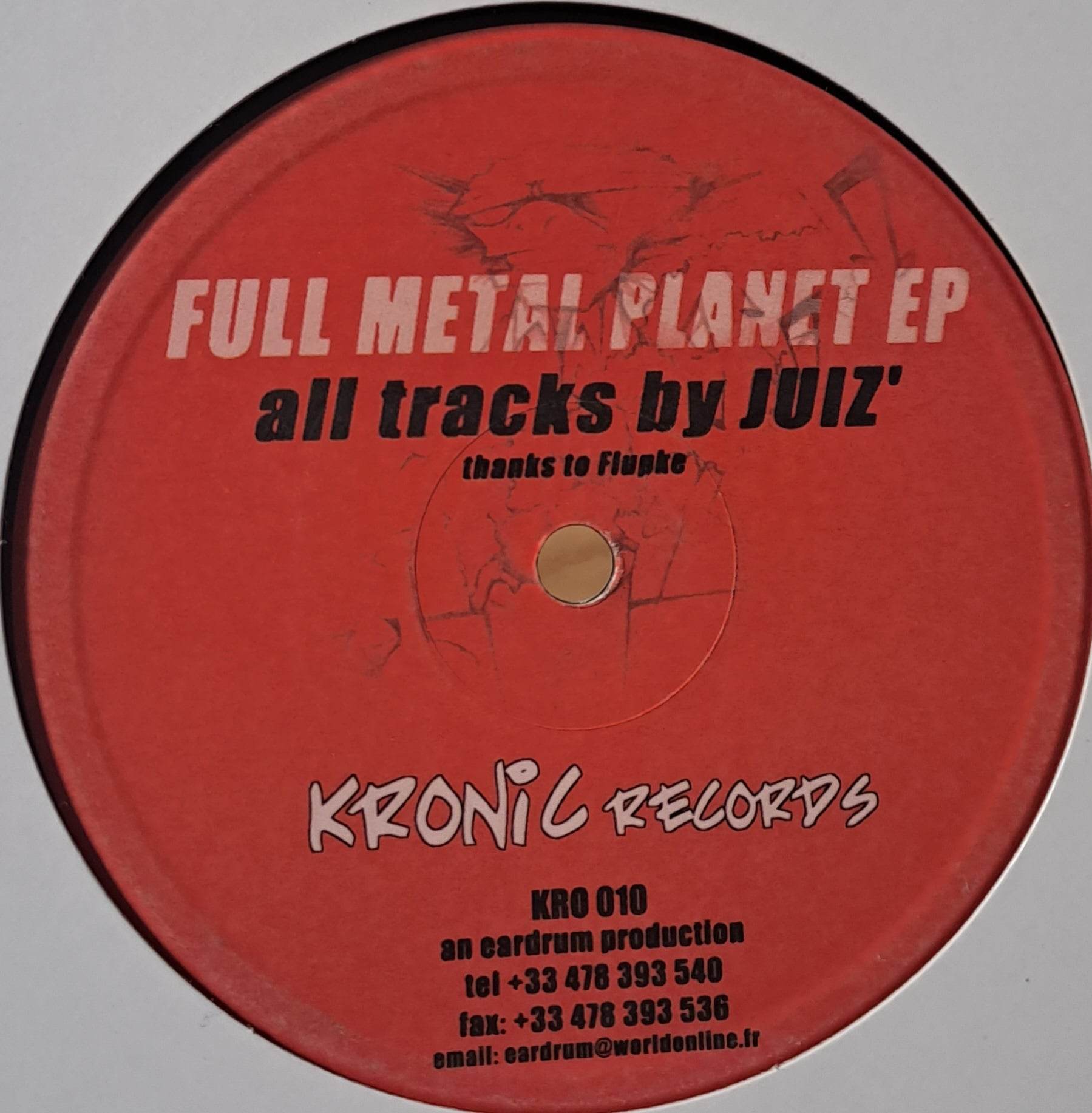 Kronic 010 - vinyle freetekno