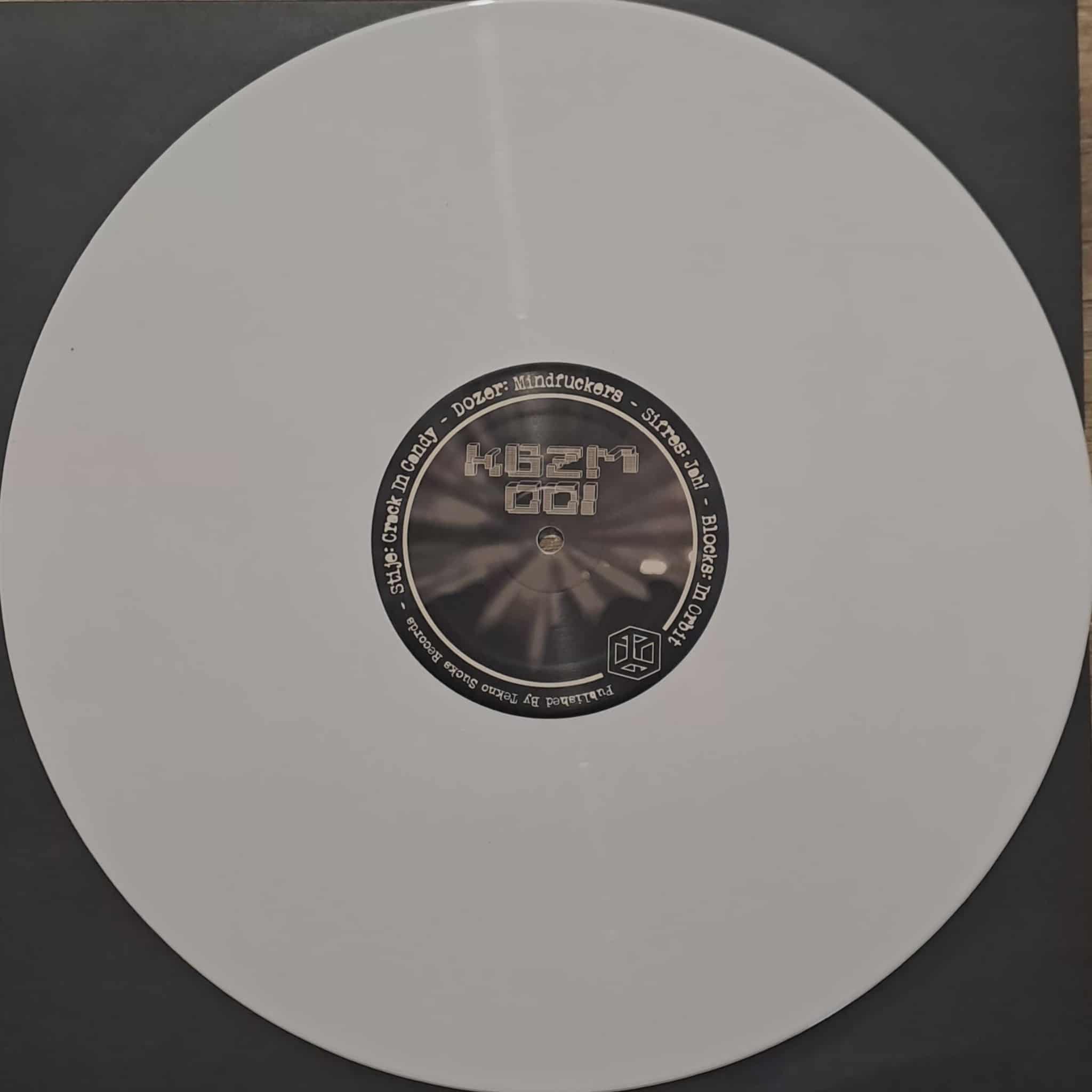 Kubizm Records 001 RP - vinyle acid