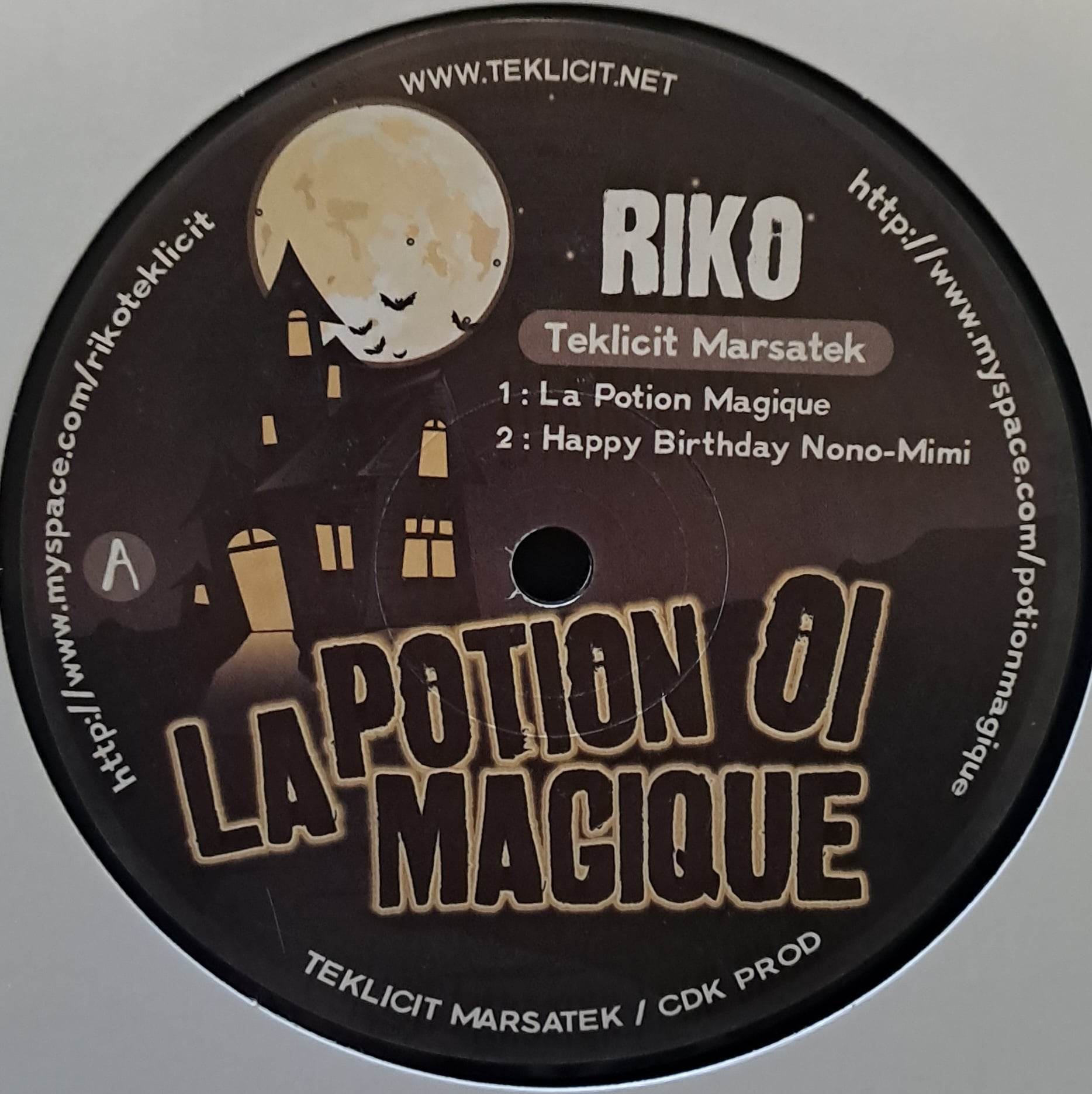 La Potion Magique 01 - vinyle freetekno