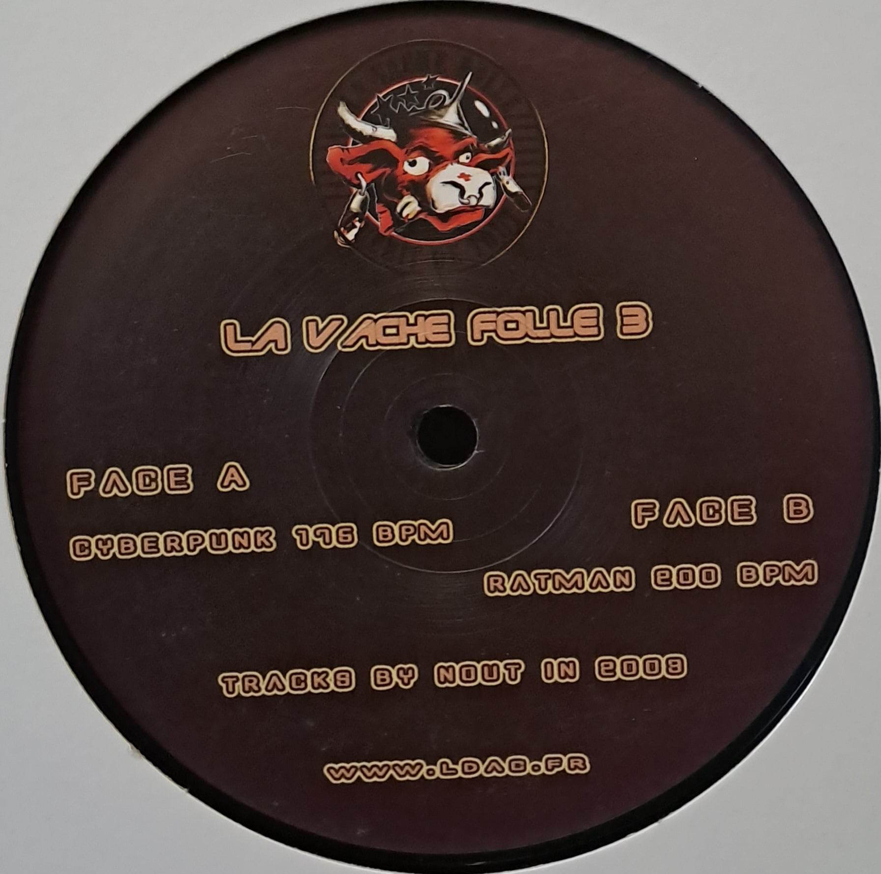 La Vache Folle 03 - vinyle hardcore