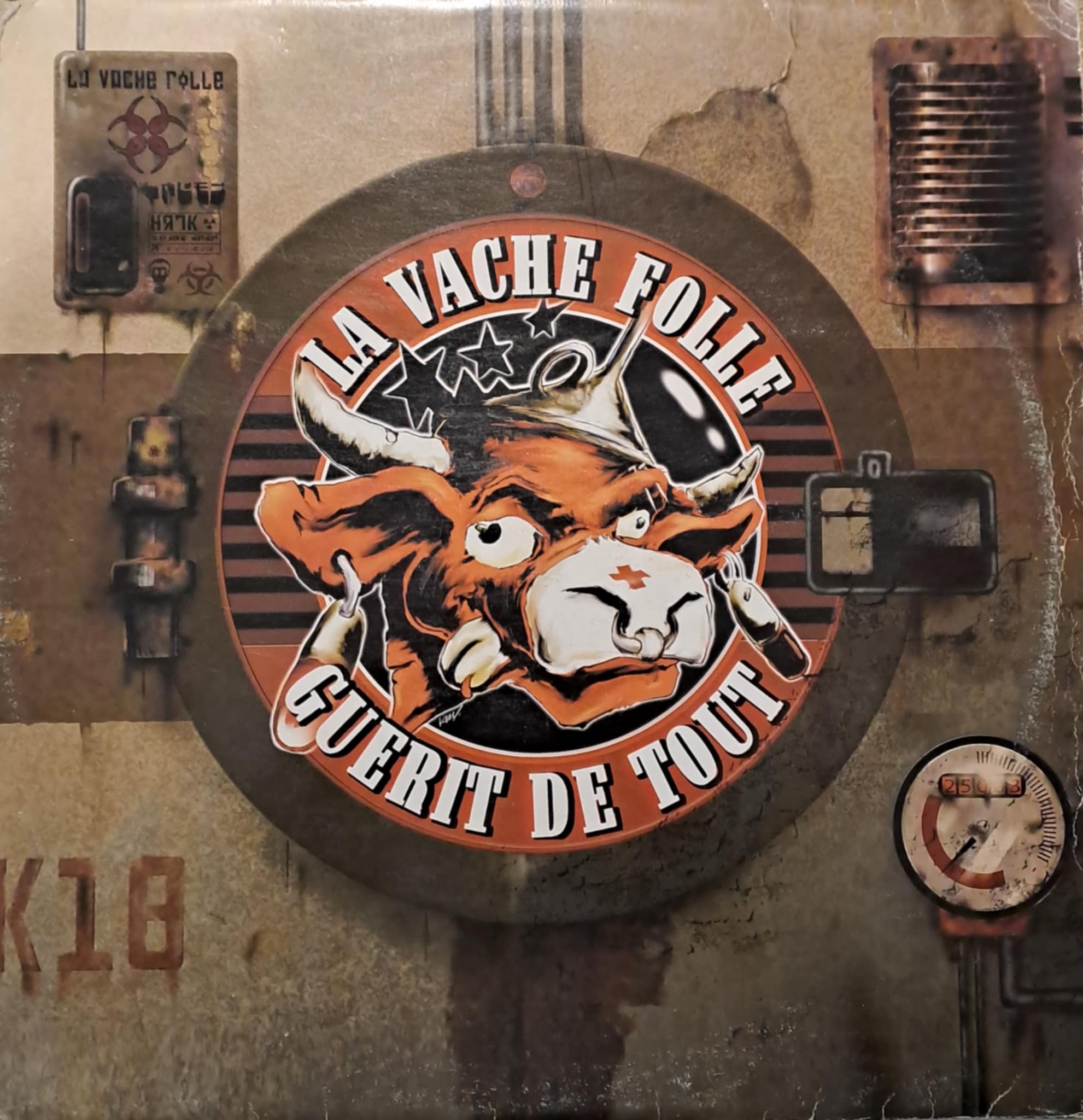 La Vache Folle 08 - vinyle freetekno