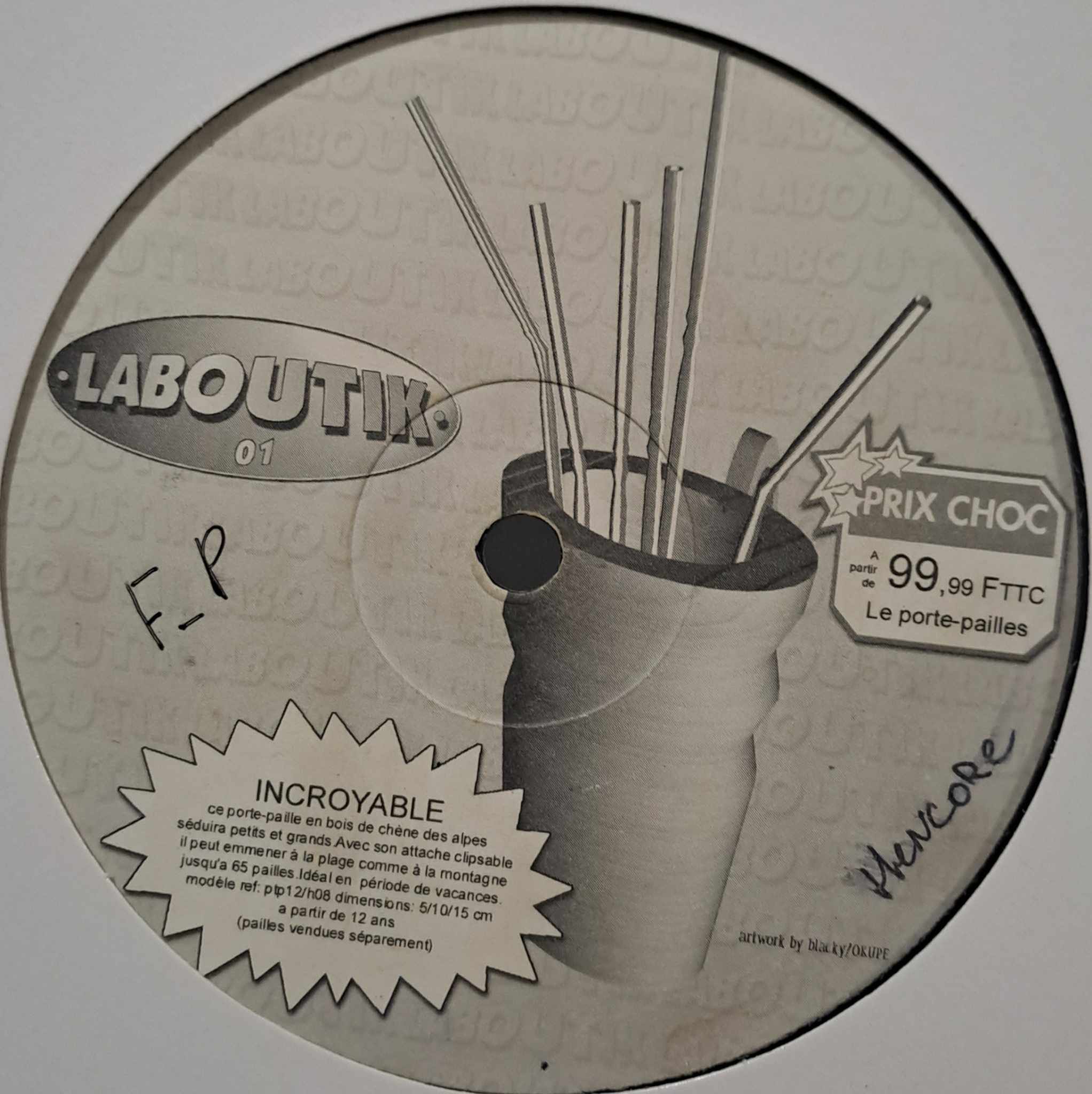 Laboutik 01 - vinyle freetekno