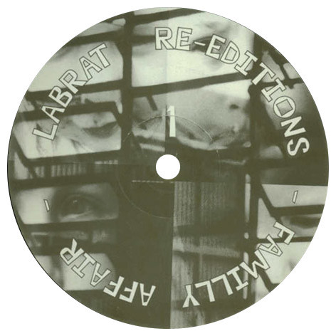 LaBrat Audiochemicals 01 (Re-Editions 1) - vinyle freetekno