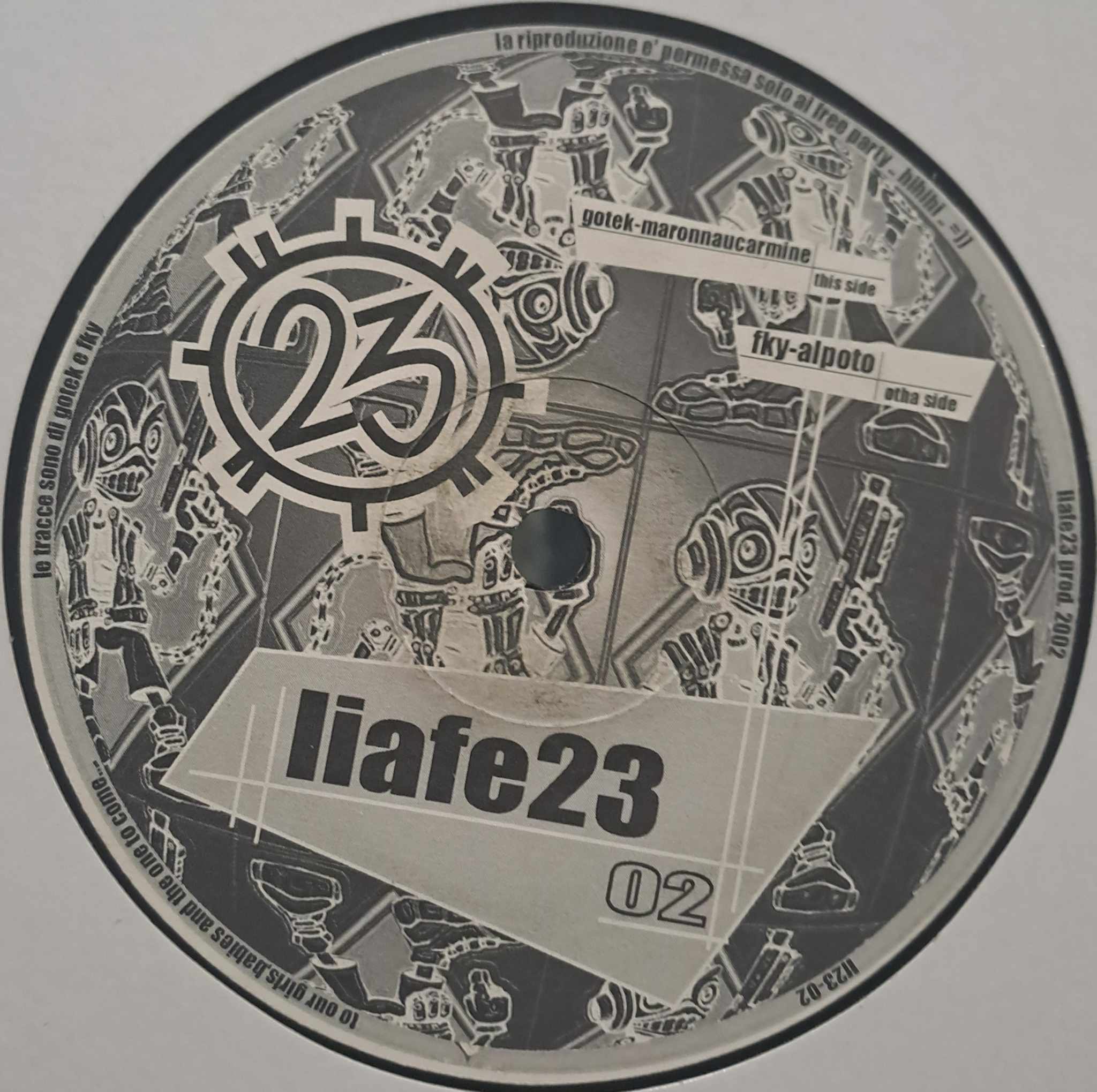 Liafe 23 02 - vinyle freetekno