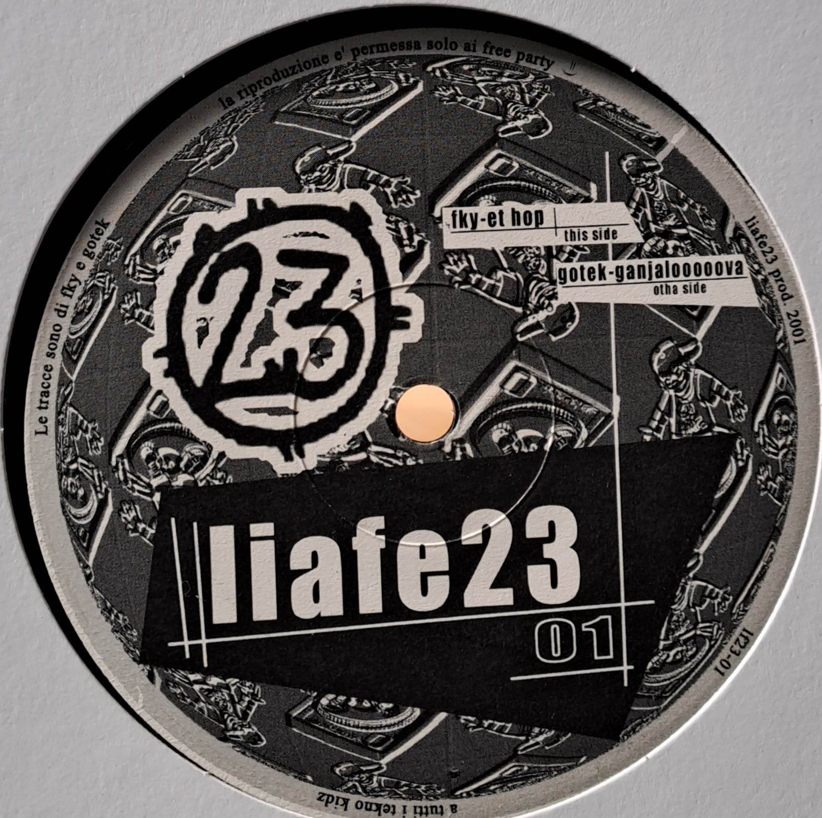 Liafe 23 001 - vinyle freetekno