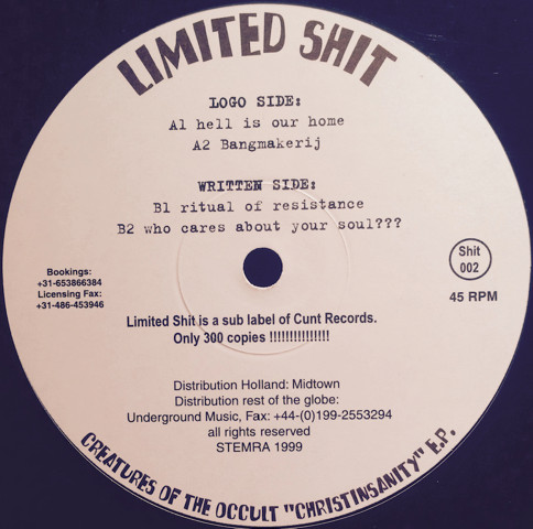 Limited Shit 02 - vinyle speedcore