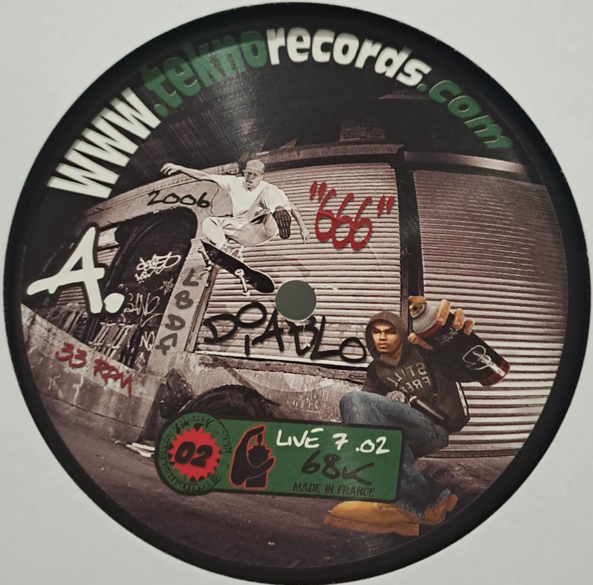 Live 7 02 - vinyle freetekno