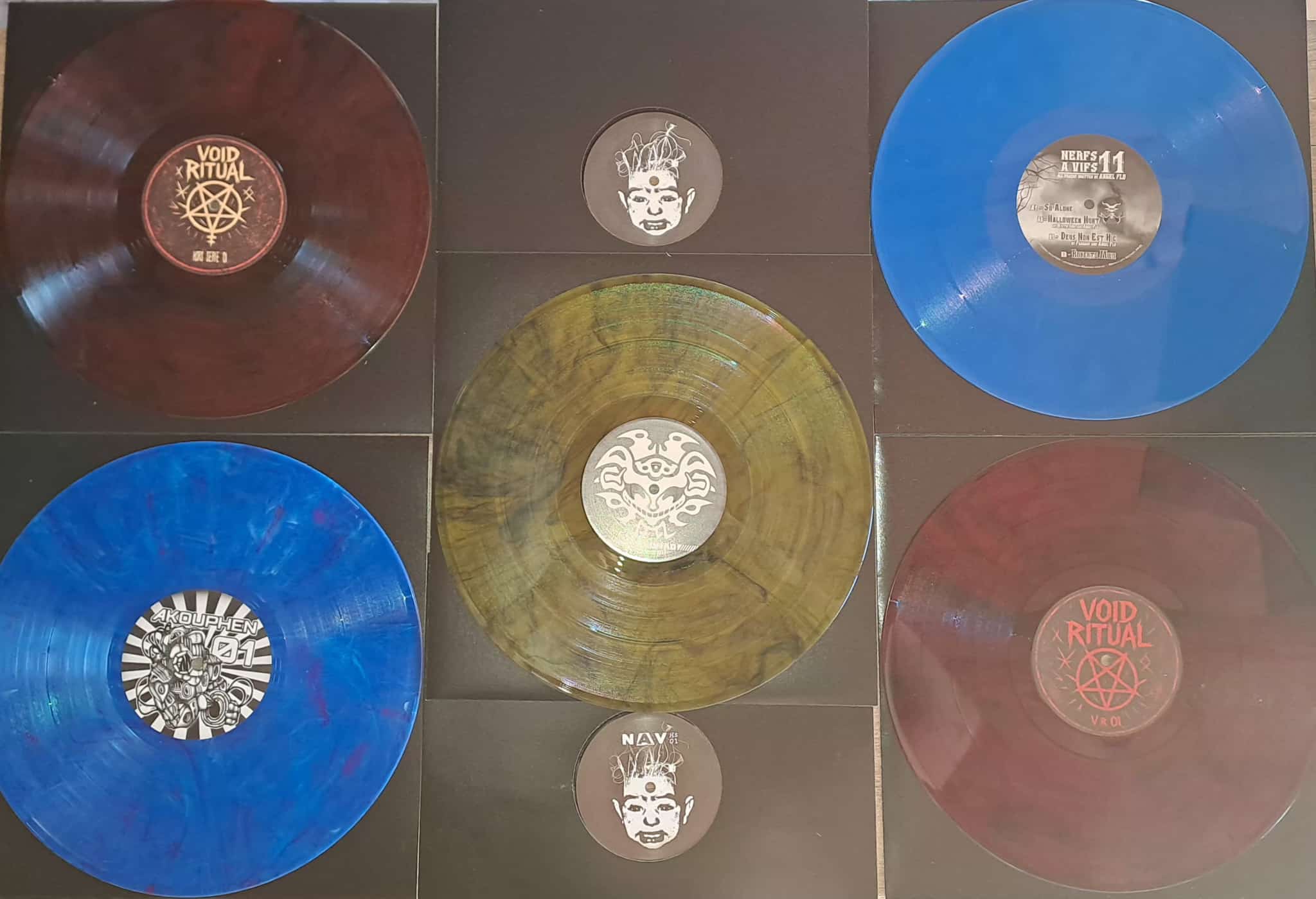 Lot de 7 vinyles Hardcore (20% de remise) - vinyle hardcore