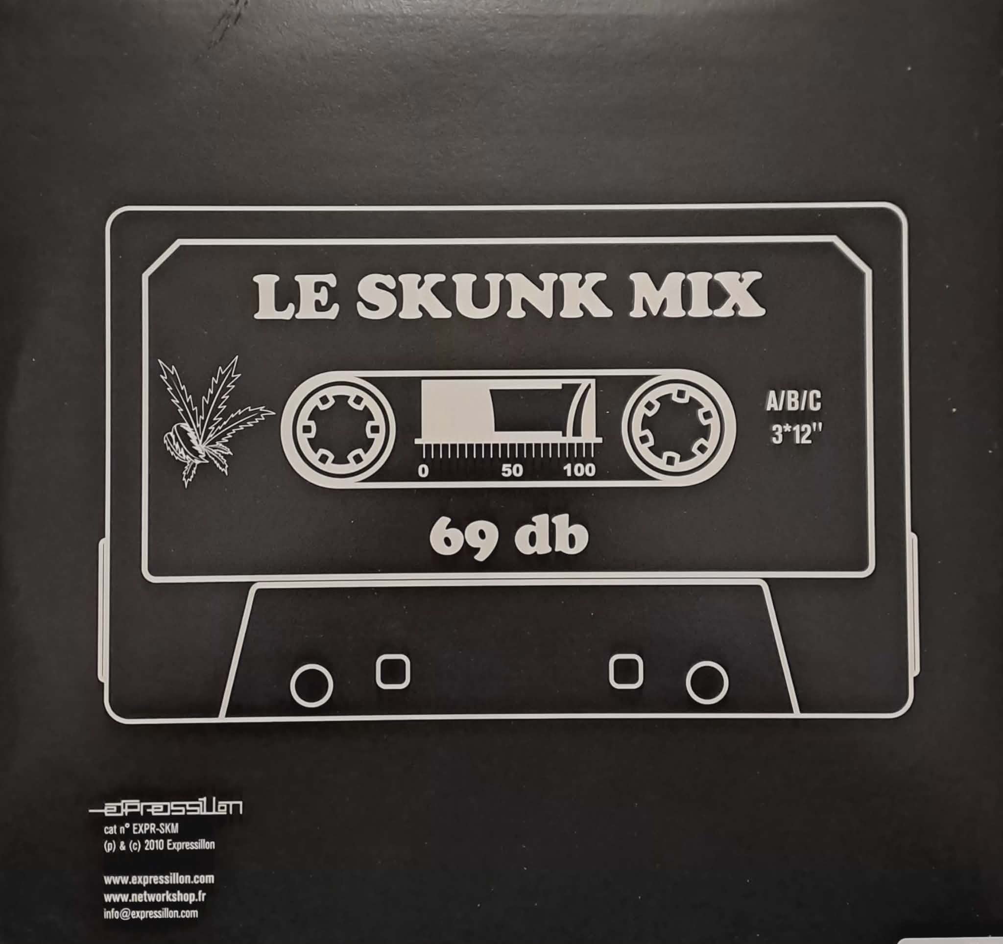 Le Skunk Mix (triple album) - vinyle freetekno