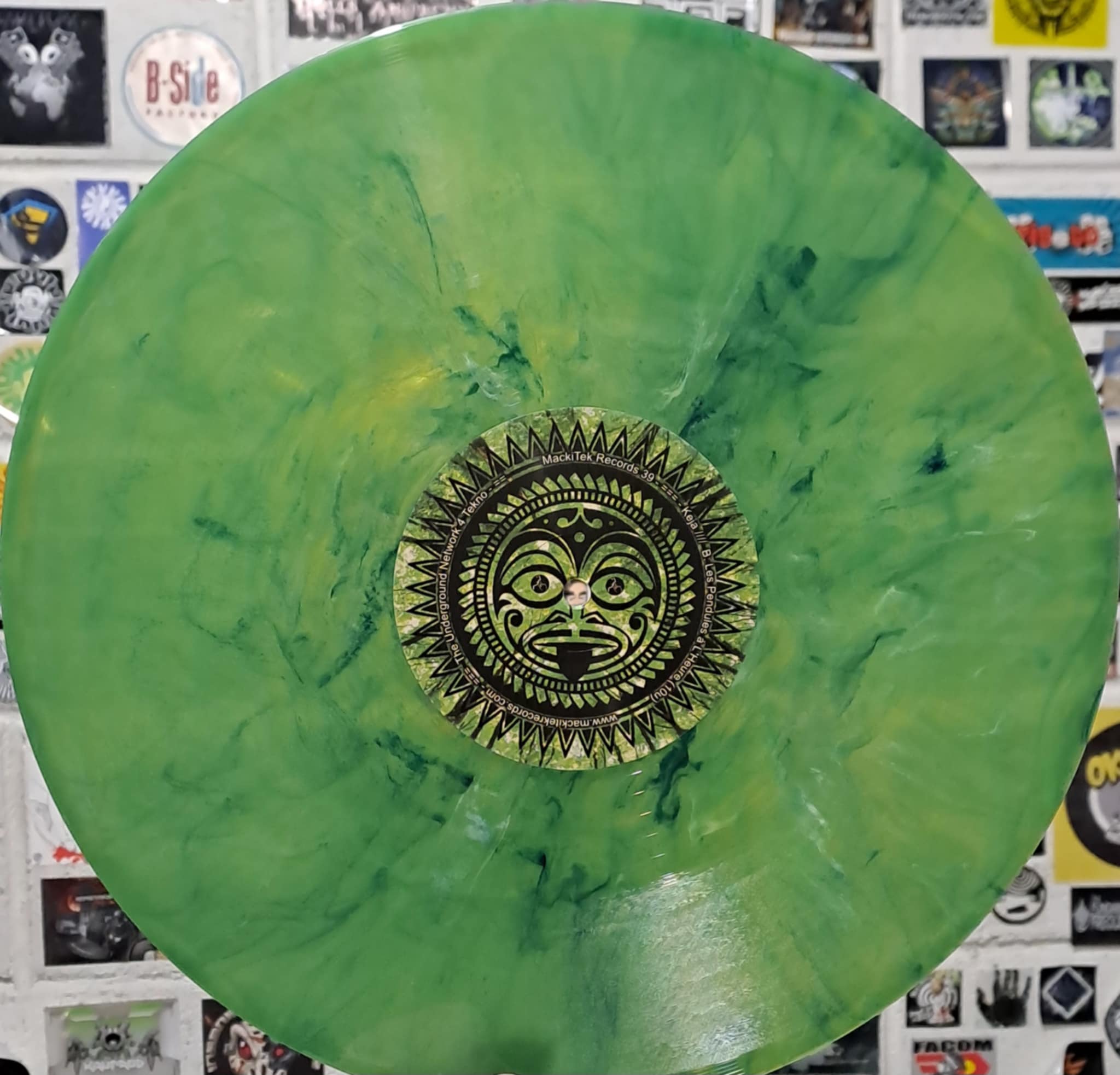 Mackitek 39 RP (Green Marbred Ltd) - vinyle freetekno