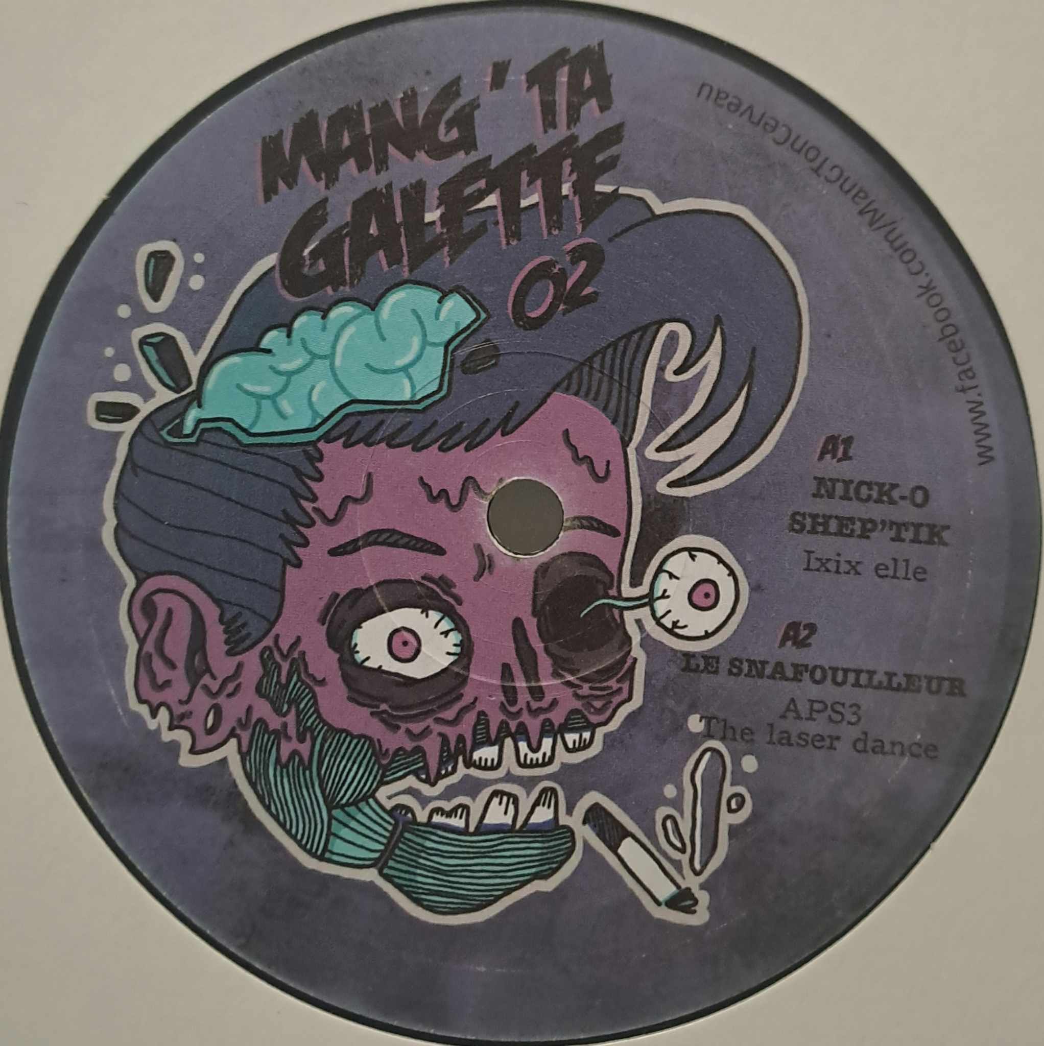 Mang' Ta Galette 02 - vinyle freetekno