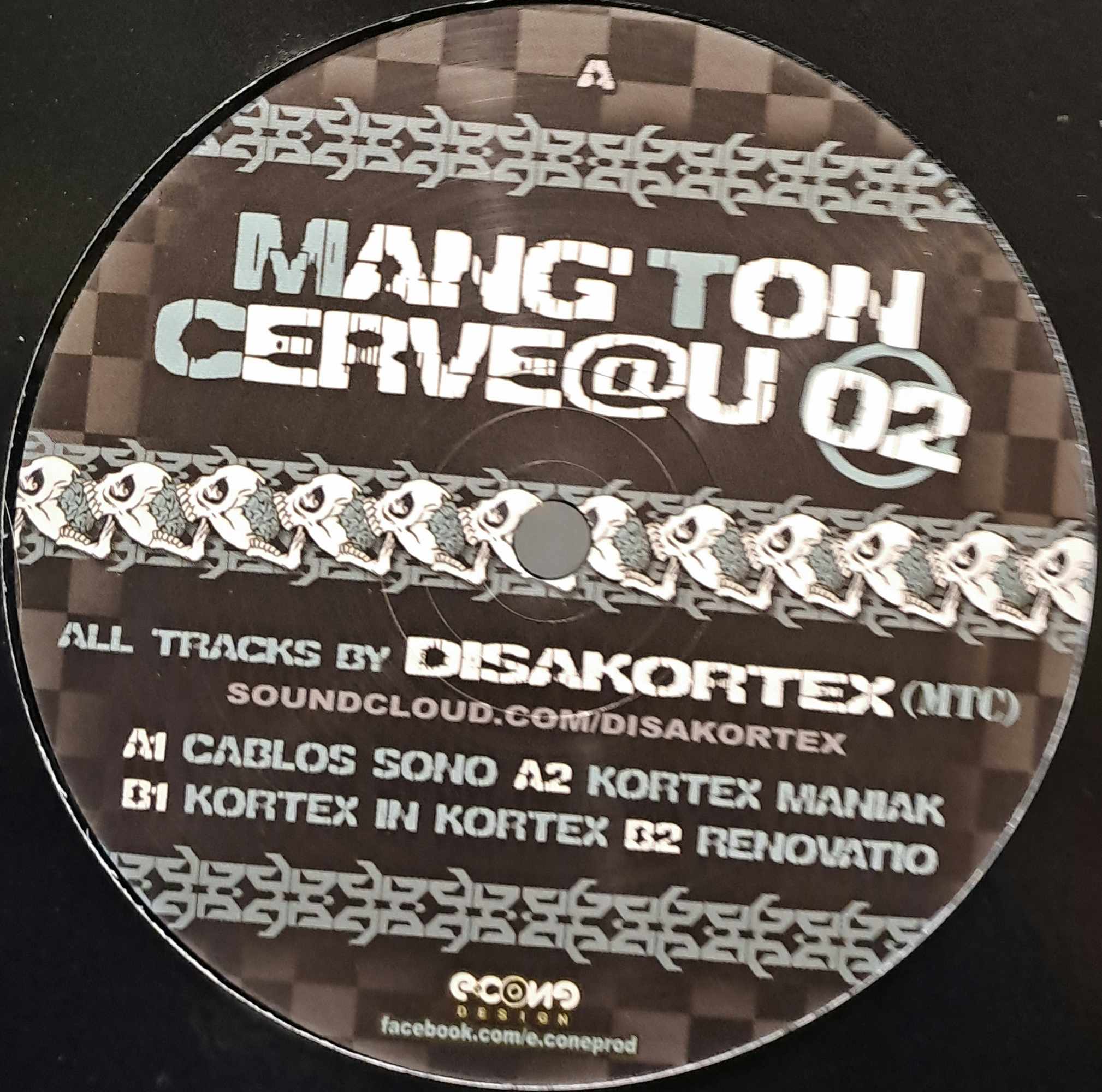 Mang'ton Cerveau 02 (dernières copies en stock) - vinyle freetekno