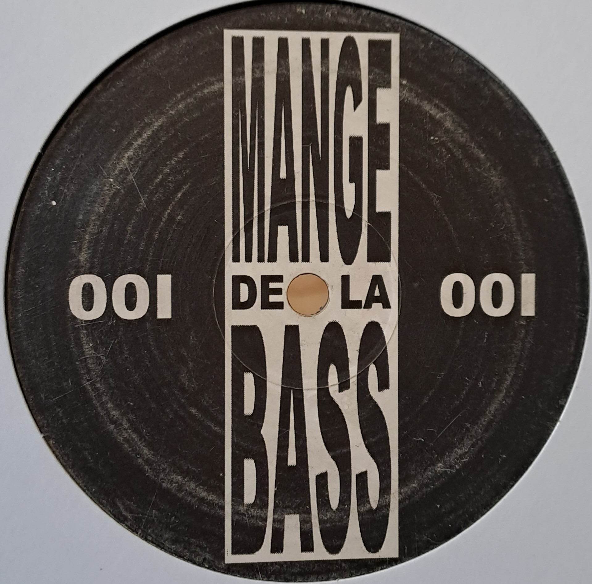 Mange De La Bass 01 - vinyle Drum & Bass