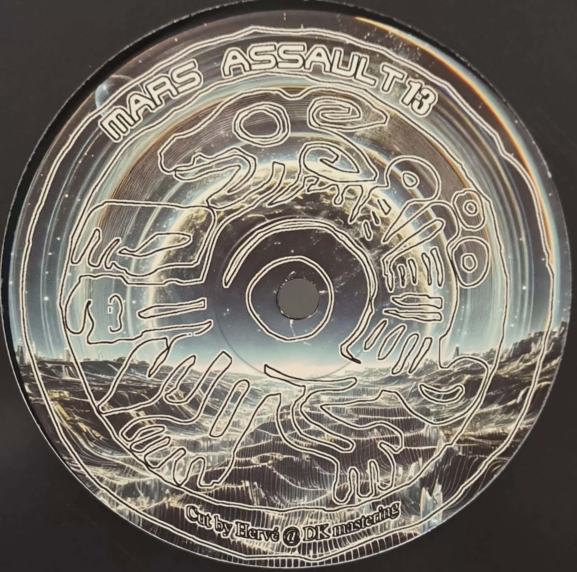 Mars Assault 13 - vinyle freetekno