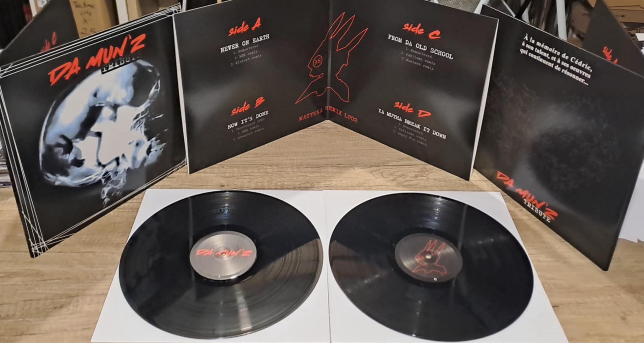 Mazykka Remix LP 02 Black (double album) - vinyle hardcore