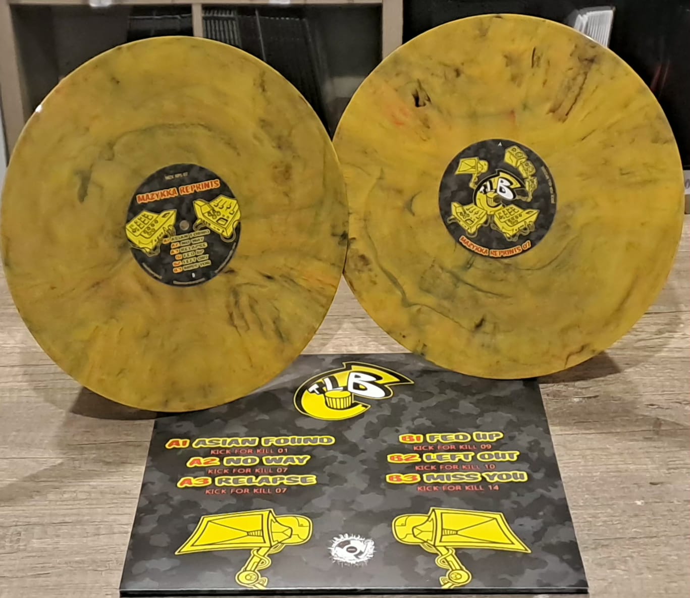 Mazykka Reprints 07 Marbré - vinyle freetekno