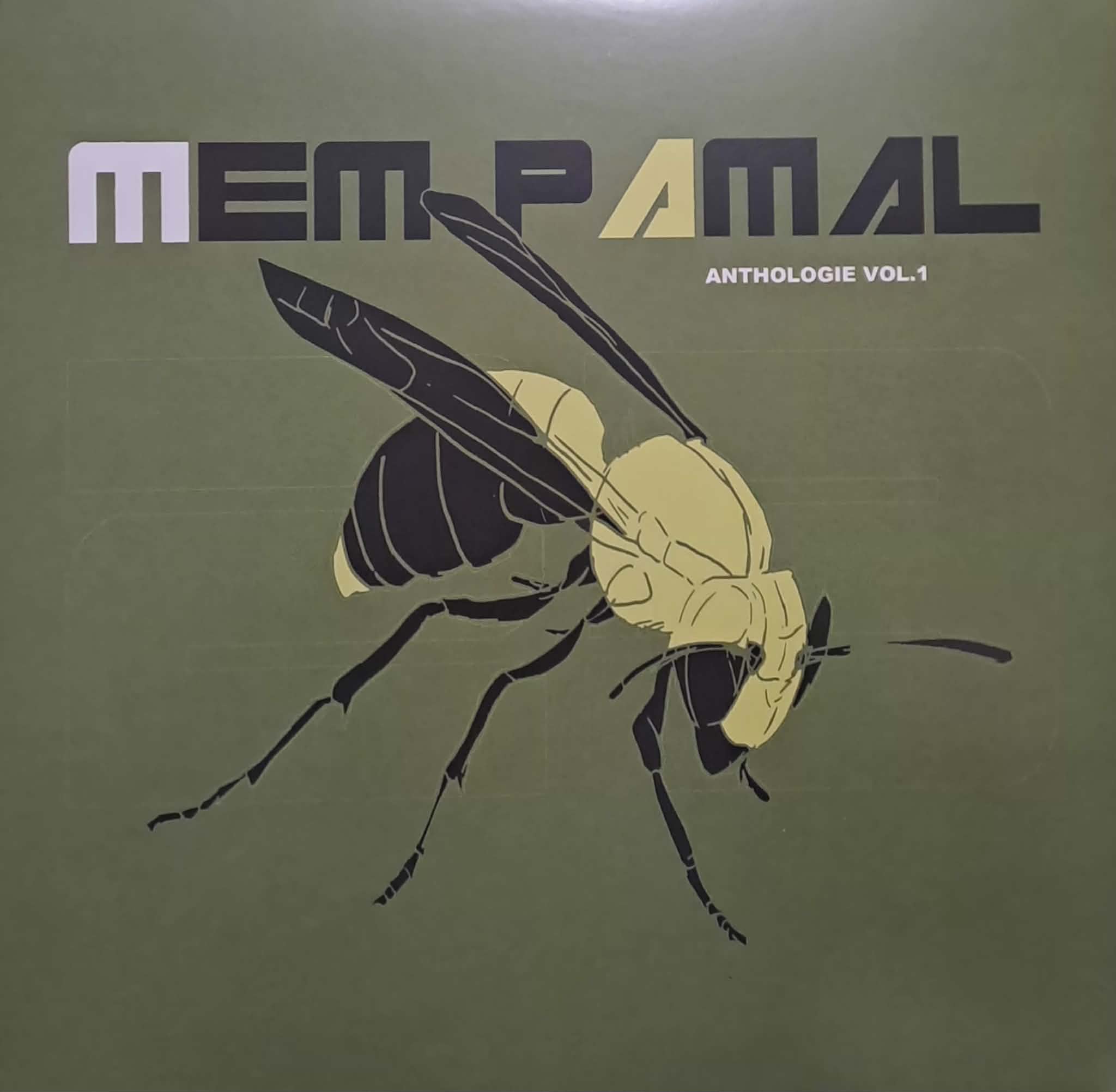 MemPamal Anthology Vol 1 (triple album) - vinyle freetekno