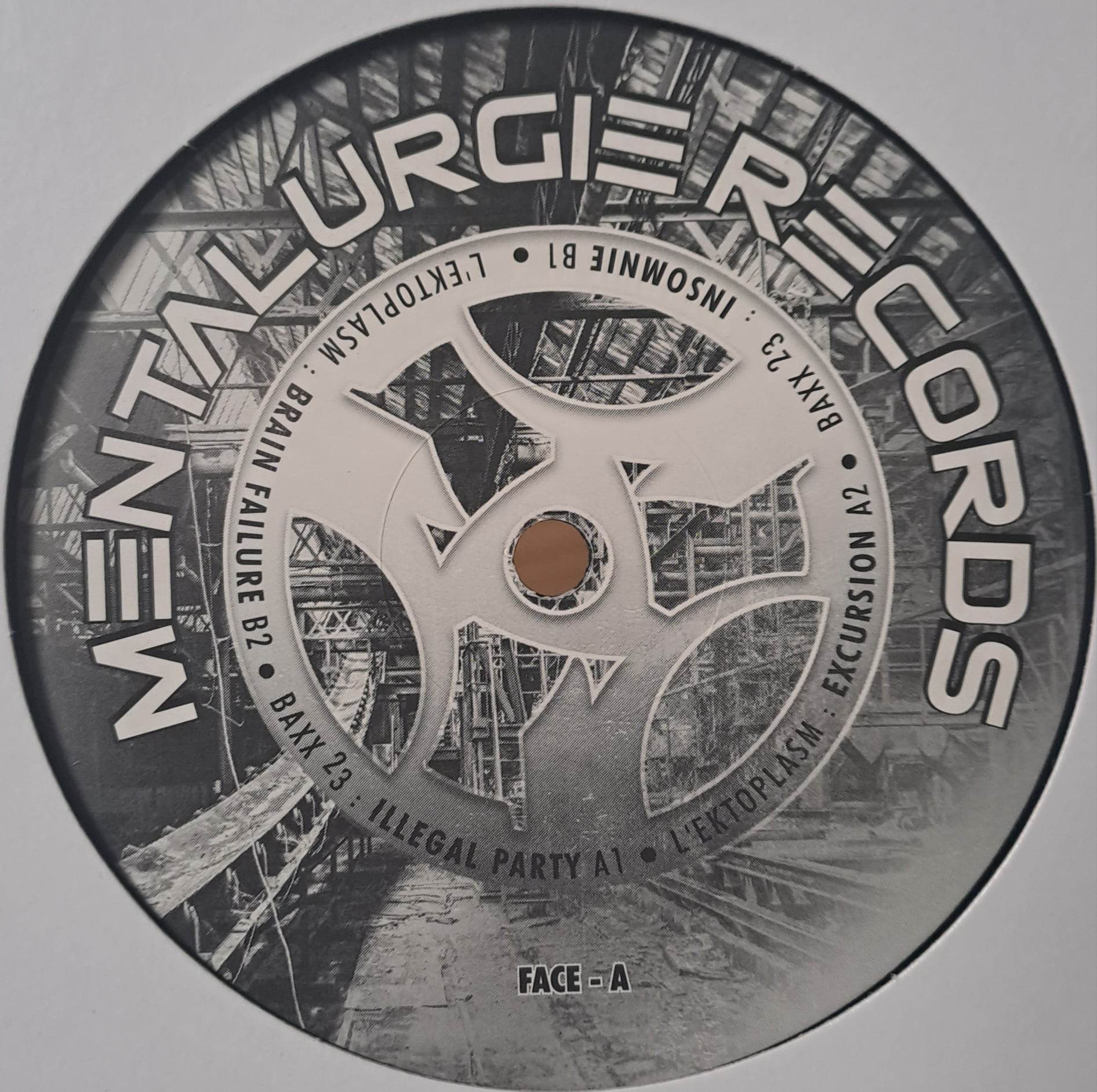 Mentalurgie 001 - vinyle freetekno
