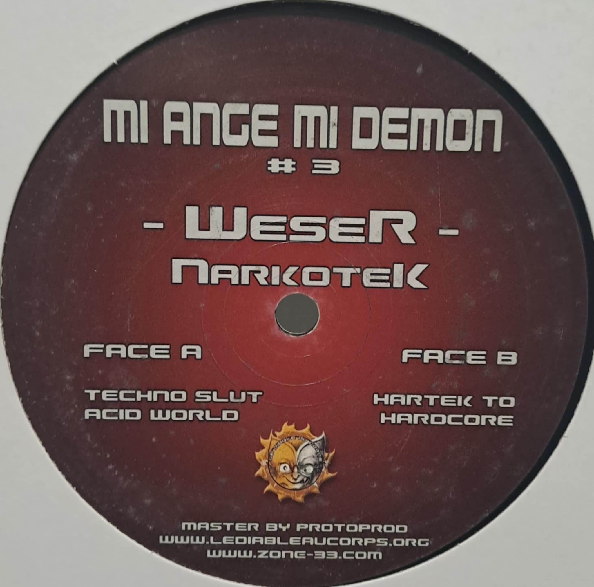 Mi Ange-Mi Demon 03 - vinyle freetekno