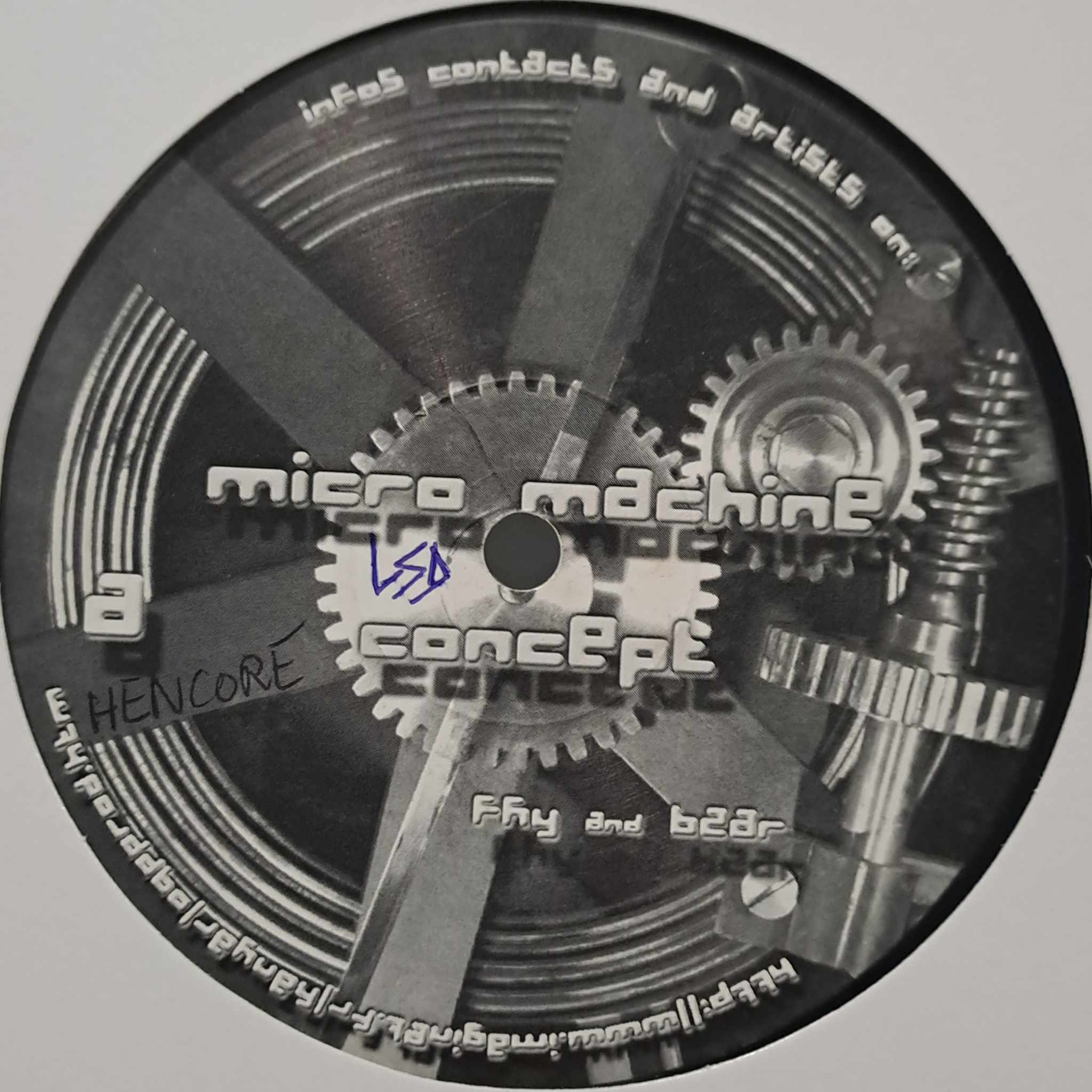 Micromachine 01 - vinyle freetekno