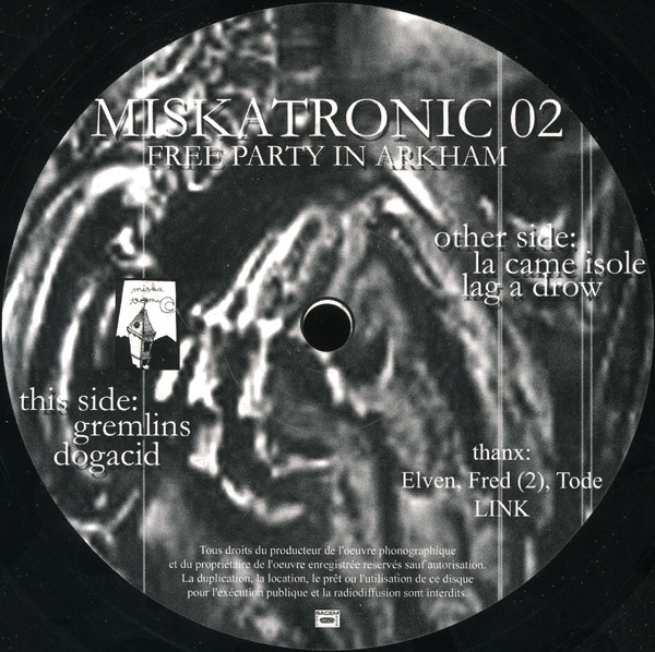 Miskatronic 02 - vinyle hardcore