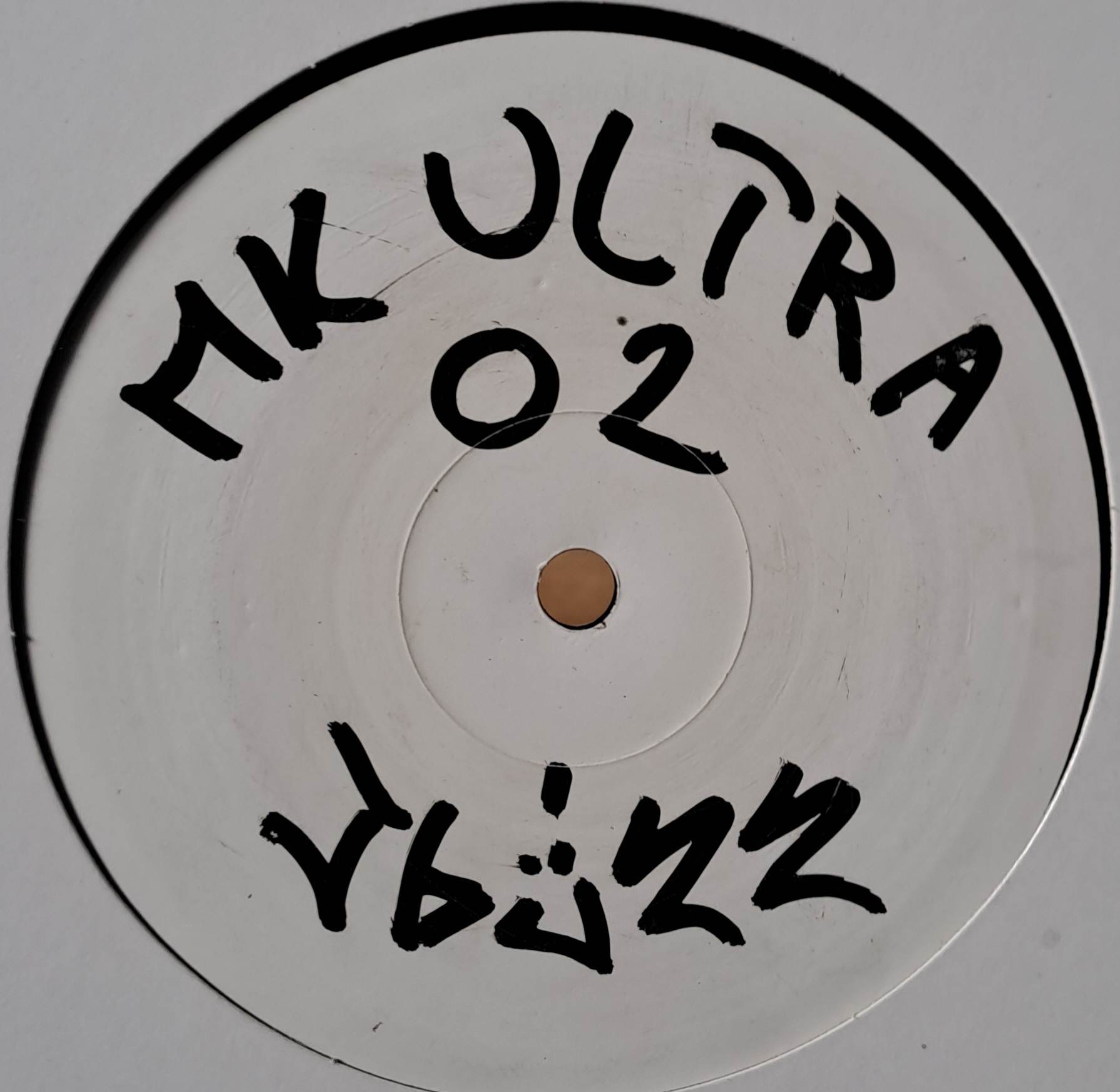 MK ULTRA 02 (White Label) - vinyle freetekno