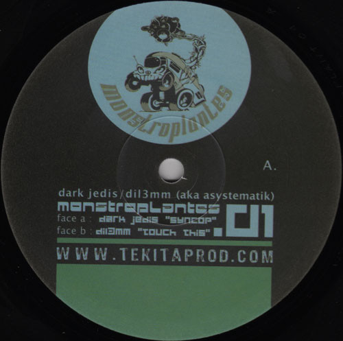 Monstroplantes 01 - vinyle Drum & Bass