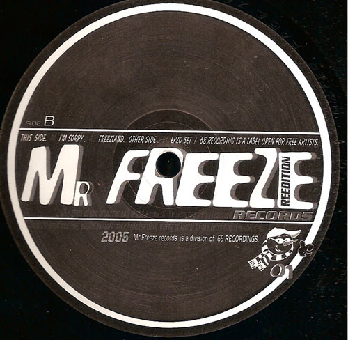Mr. Freeze 01 - vinyle freetekno