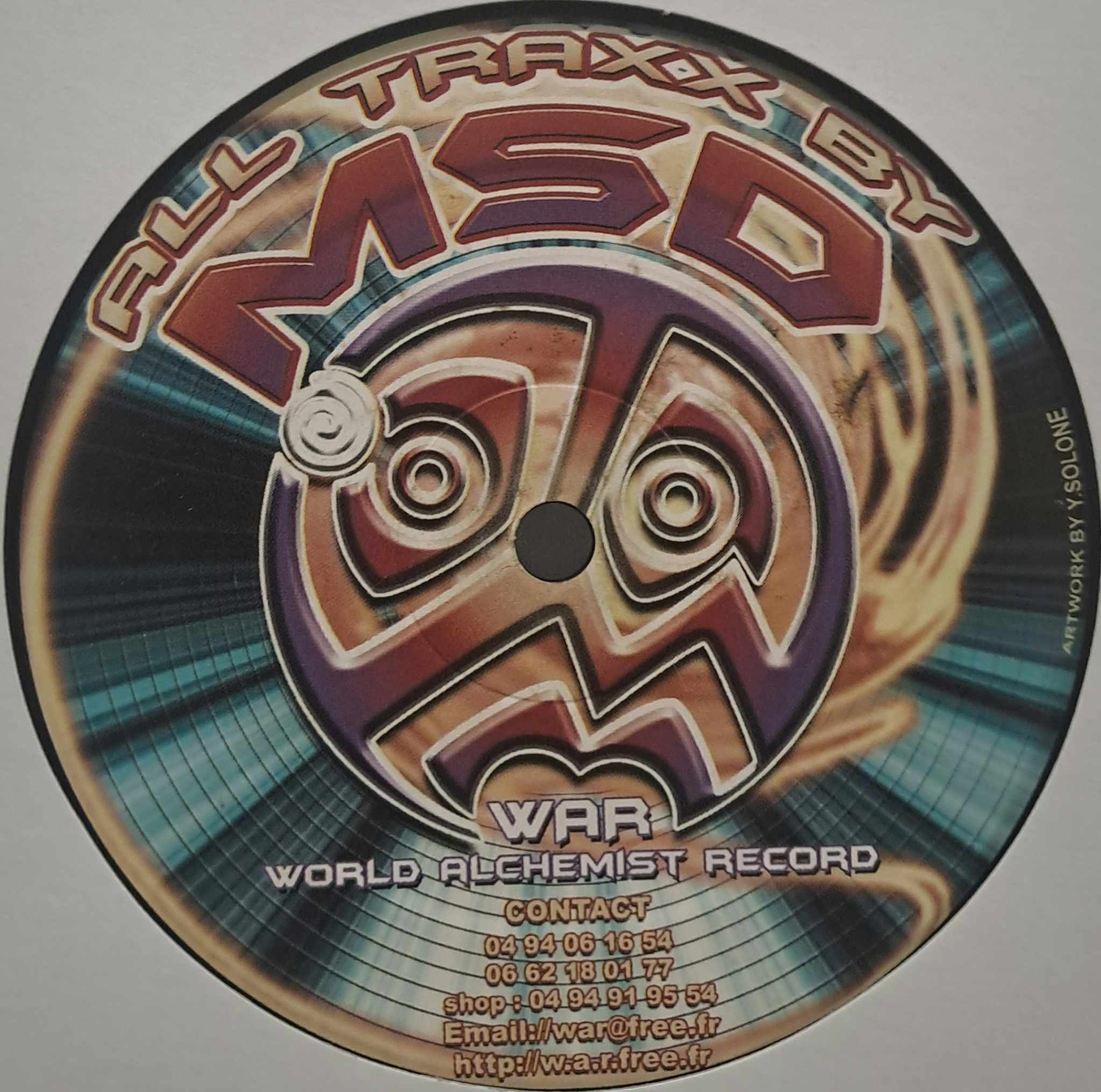 Msd 01 - vinyle freetekno