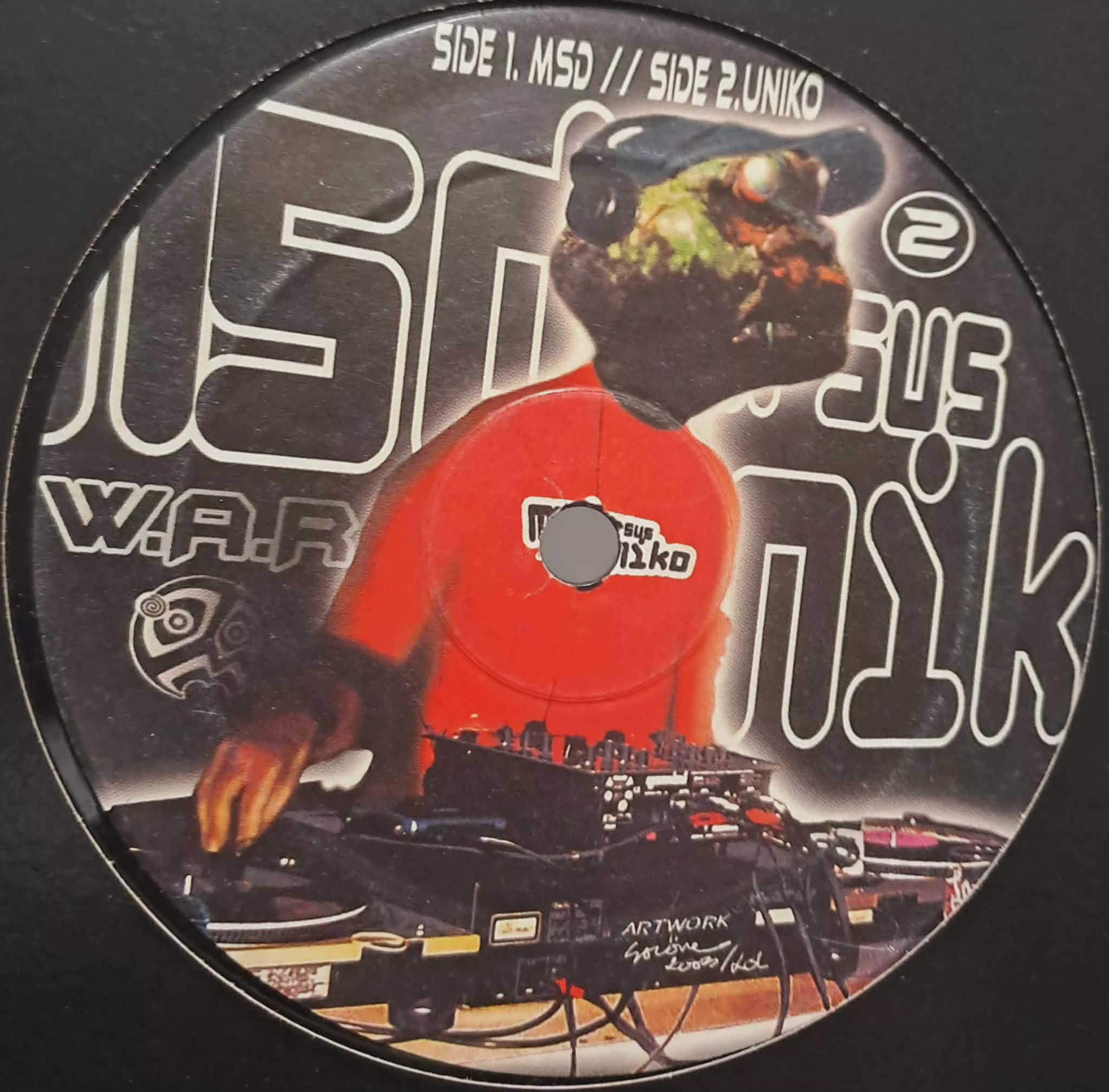 Msd vs Uniko - vinyle freetekno