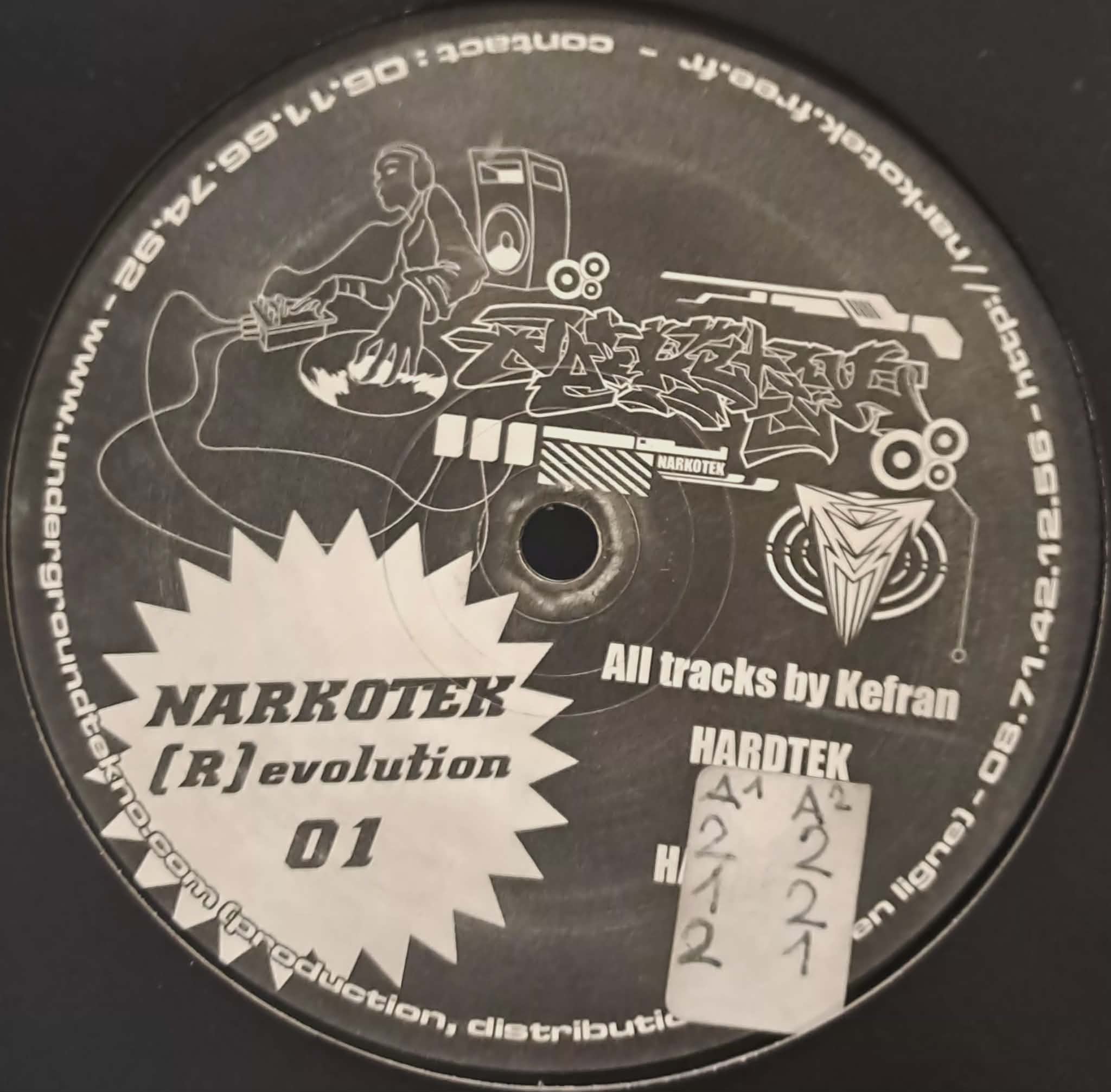 Narkotek 01 - vinyle freetekno