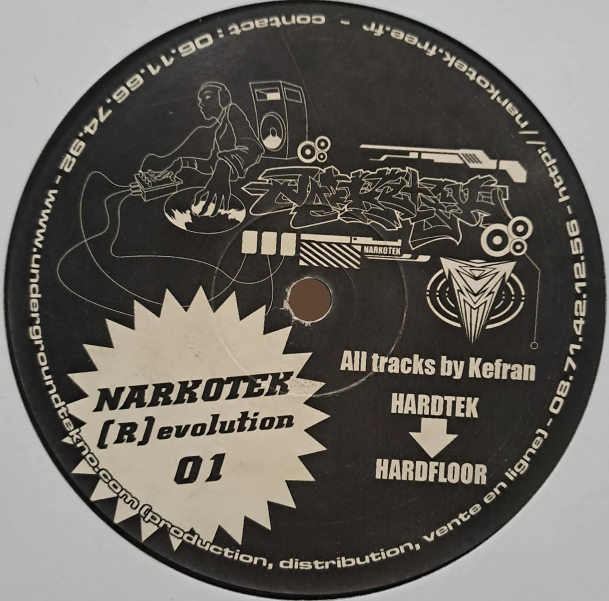 Narkotek 01 - vinyle freetekno