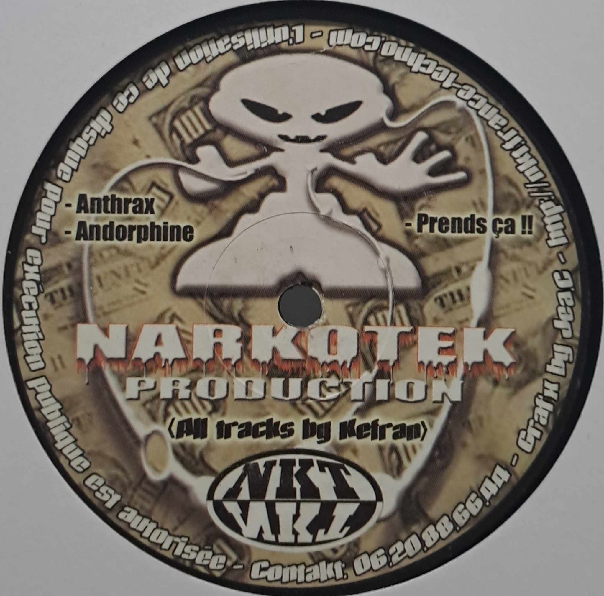 Narkotek 02 - vinyle freetekno