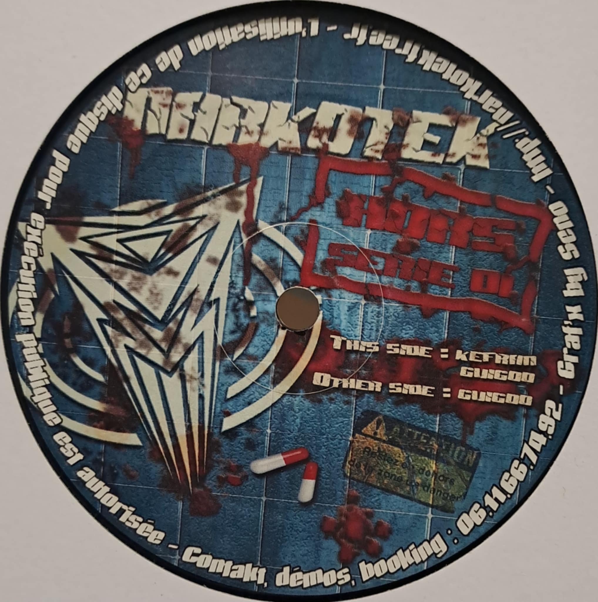 Narkotek HS 01 - vinyle freetekno