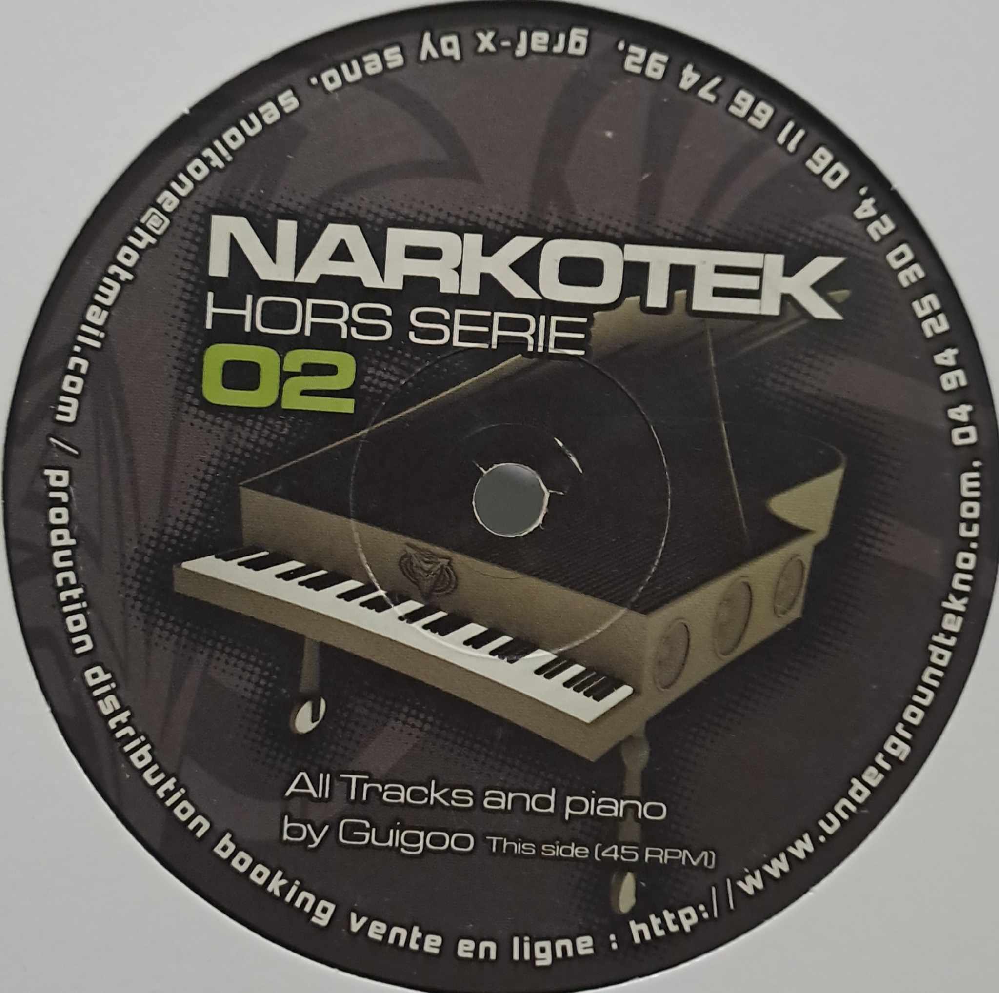 Narkotek HS 02 - vinyle freetekno