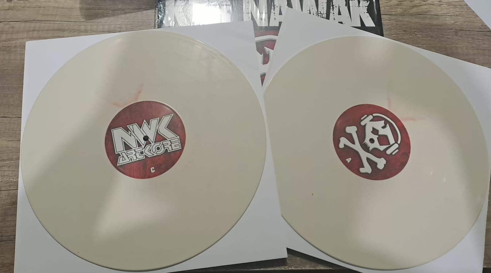 Nawak LP 01 White (une copie par personne) - vinyle hardcore