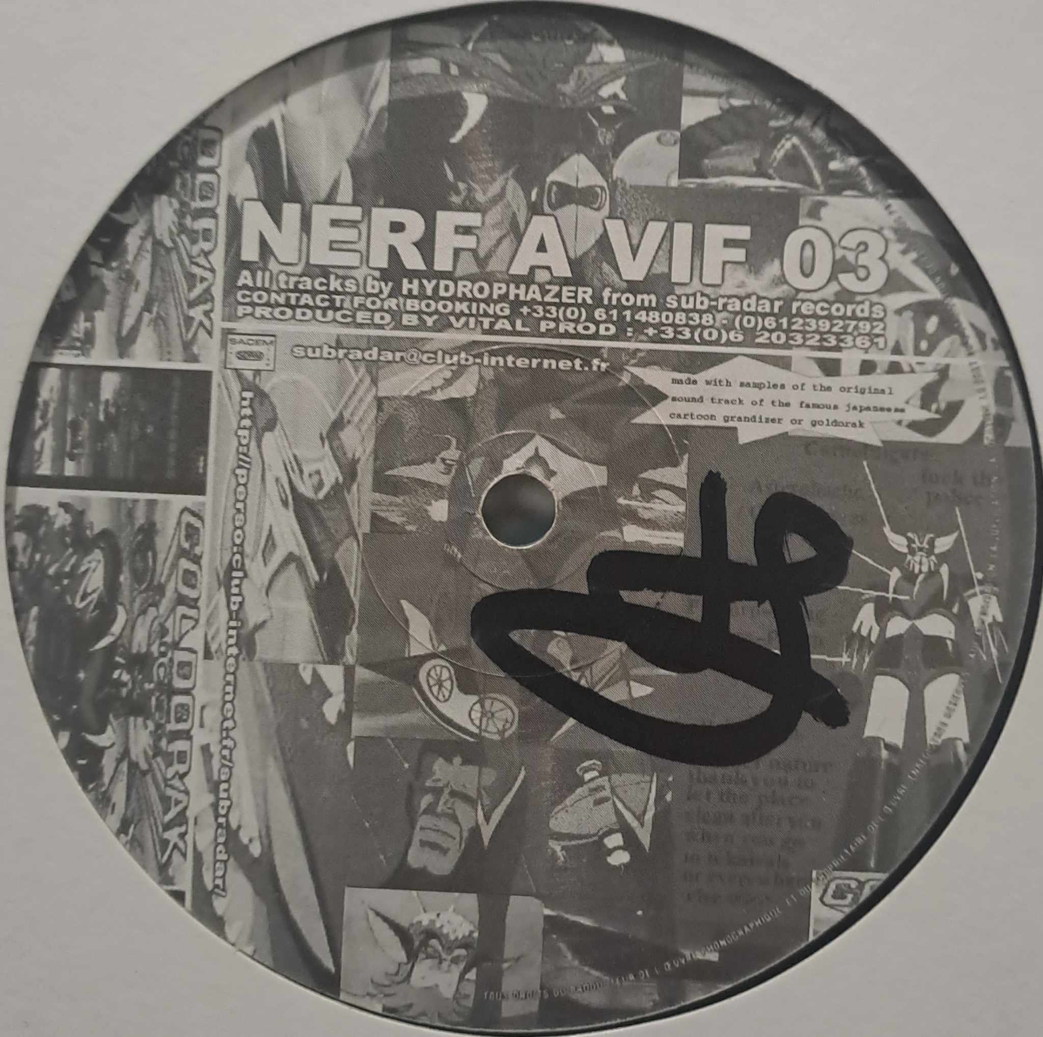 Nerfs A Vifs 03 - vinyle hardcore