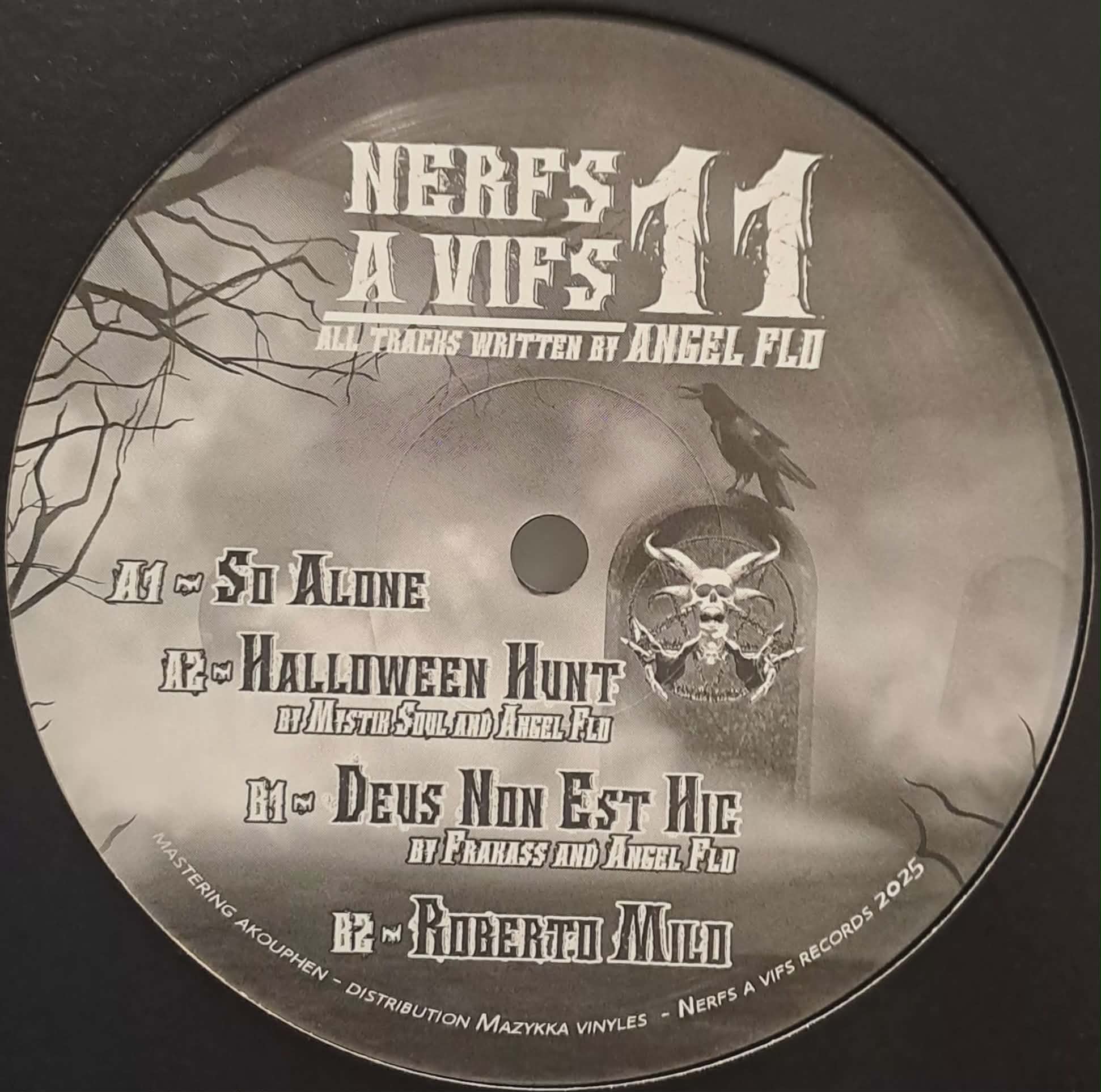 Nerfs A Vifs 11 Black - vinyle hardcore