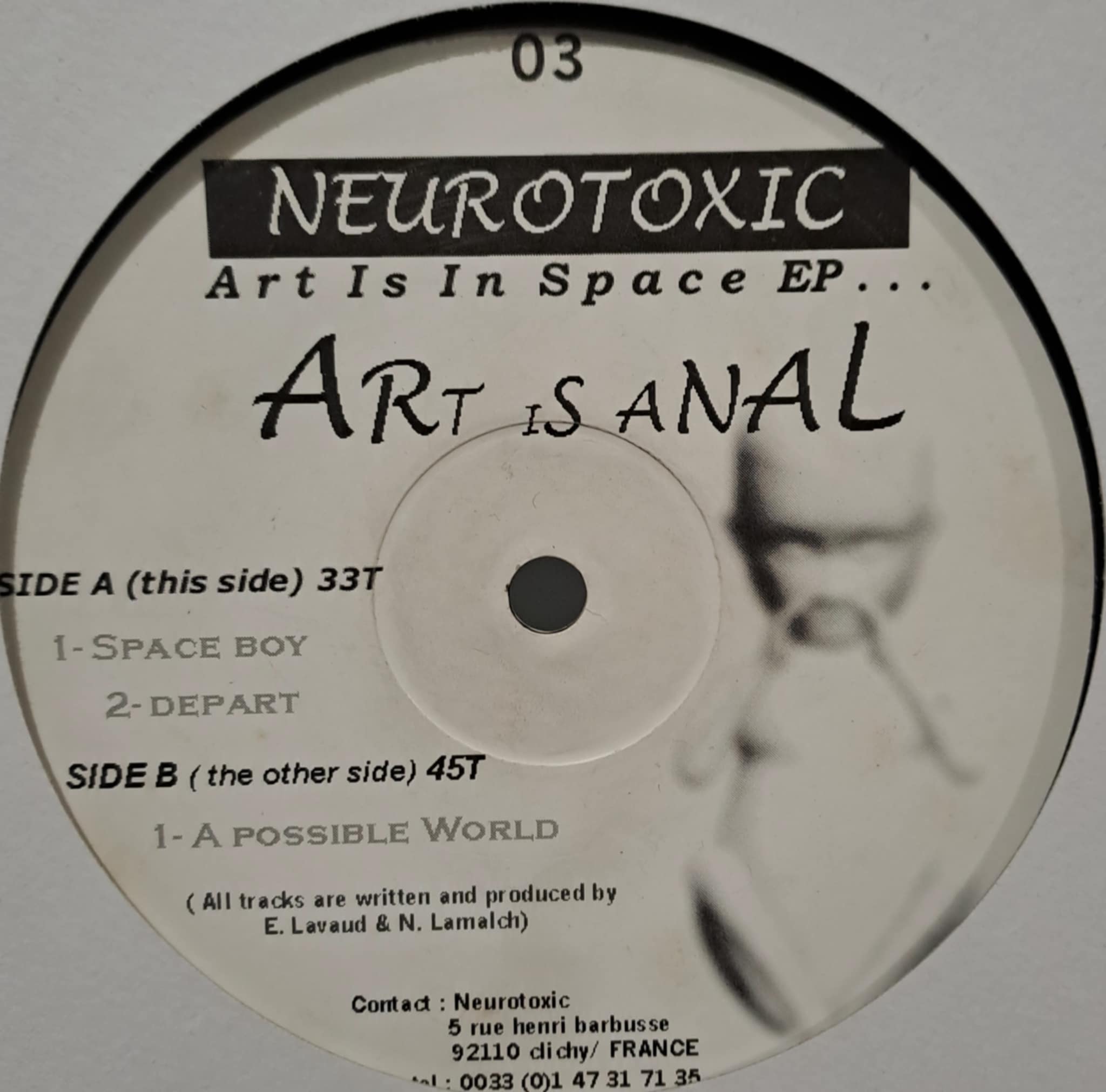 Neurotoxic 03 - vinyle hardcore