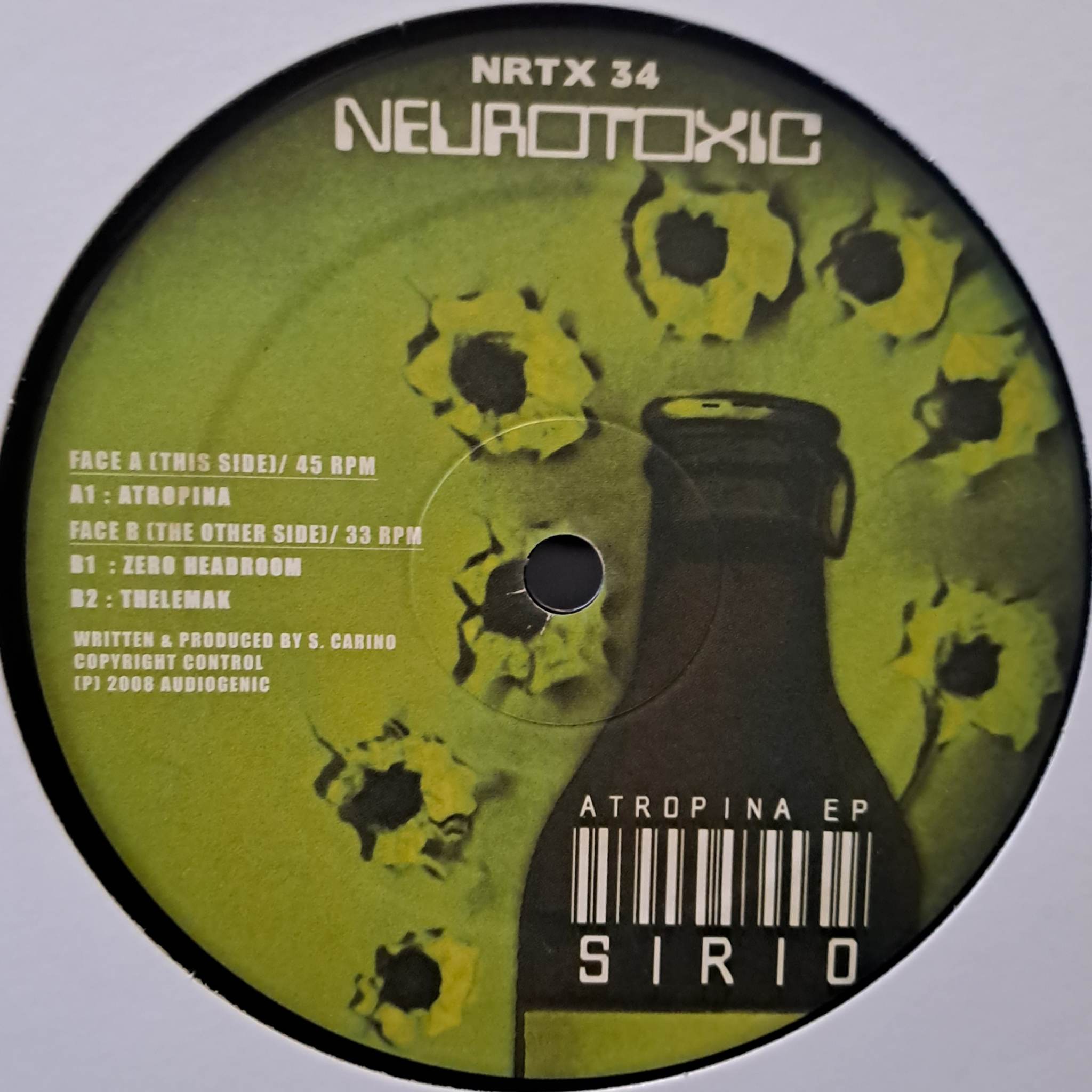 Neurotoxic 34 - vinyle hardcore