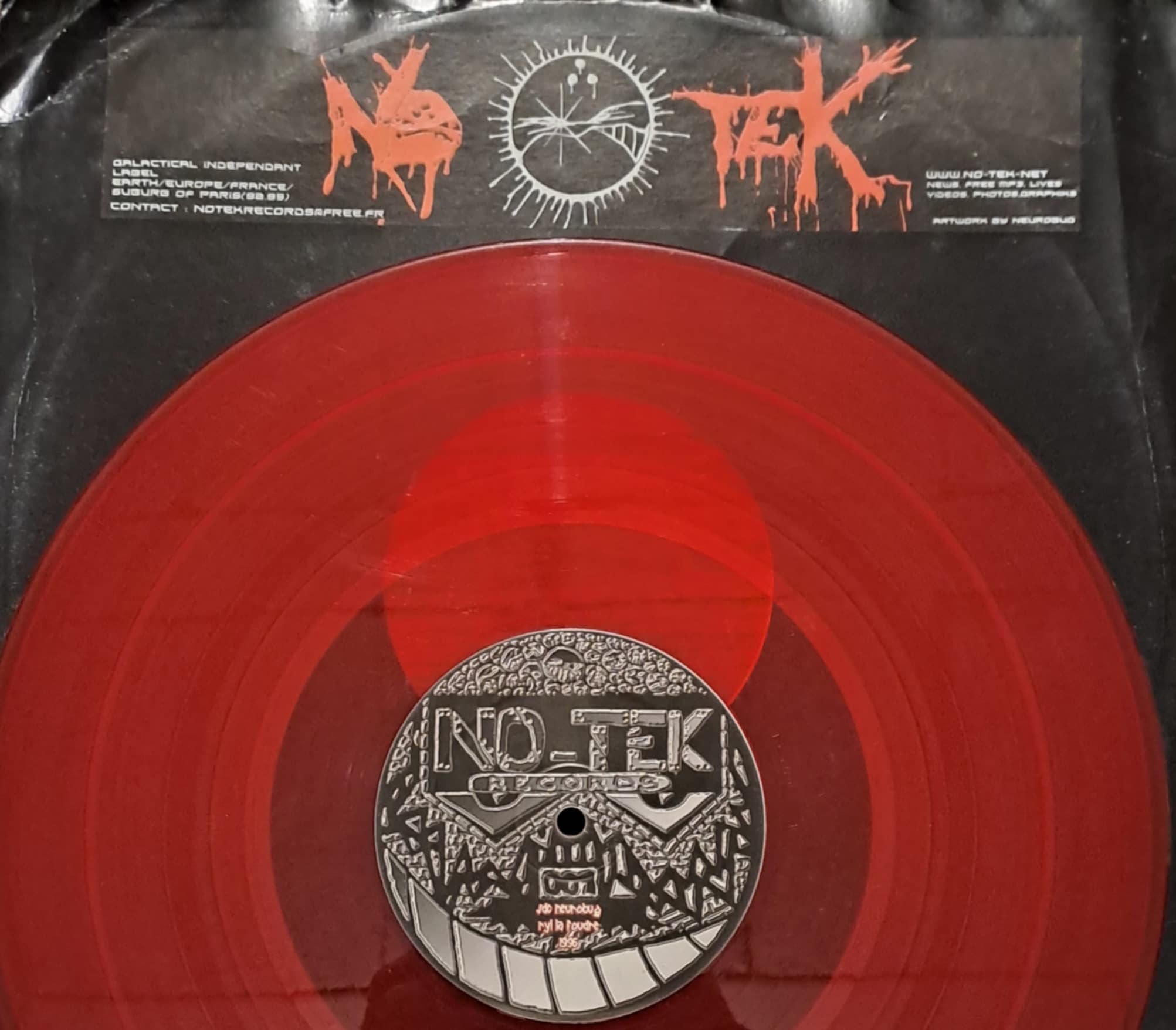 No-Tek Records 001 RP - vinyle hardcore