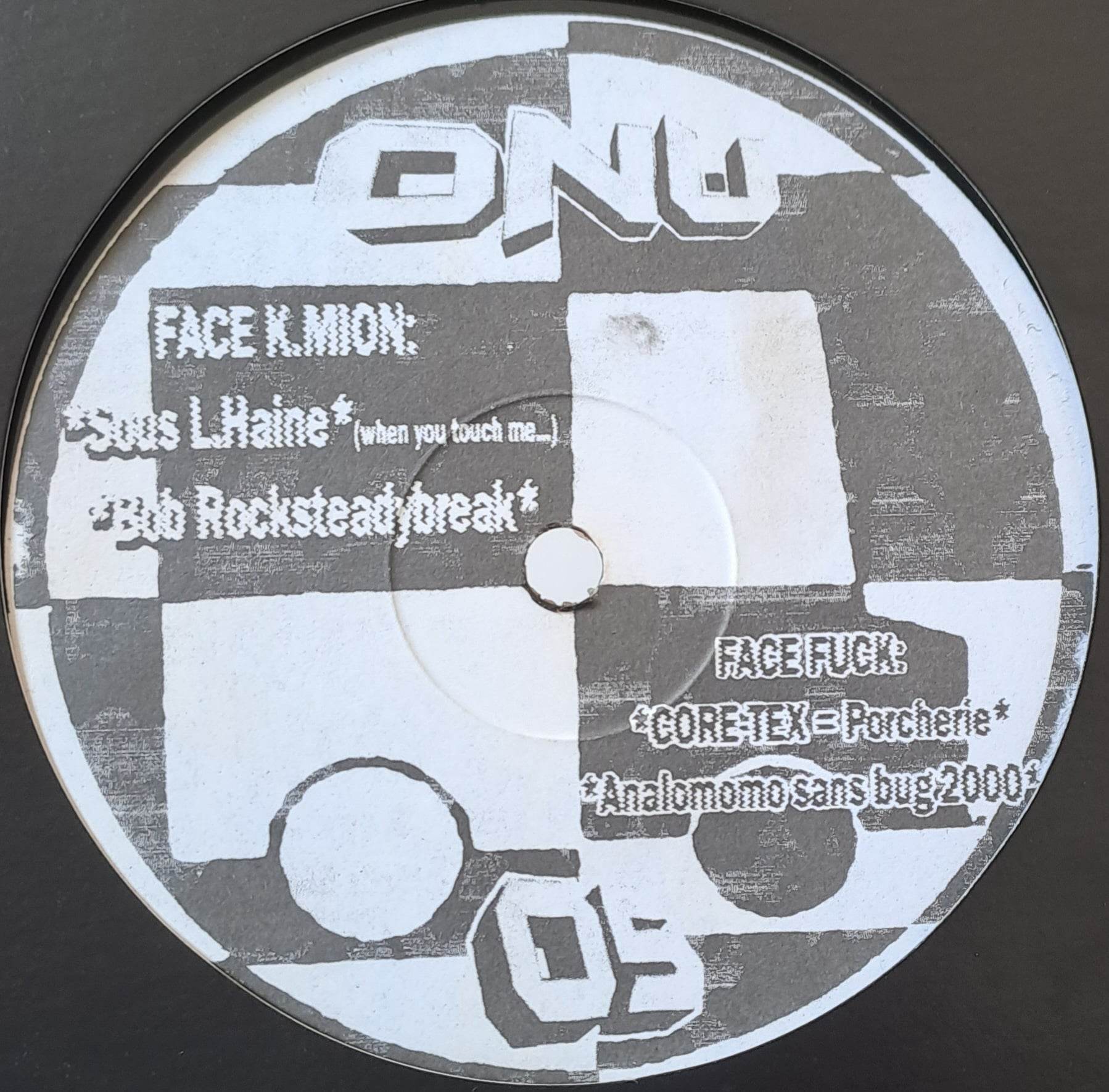 O.N.U. Records ‎05 - vinyle hardcore