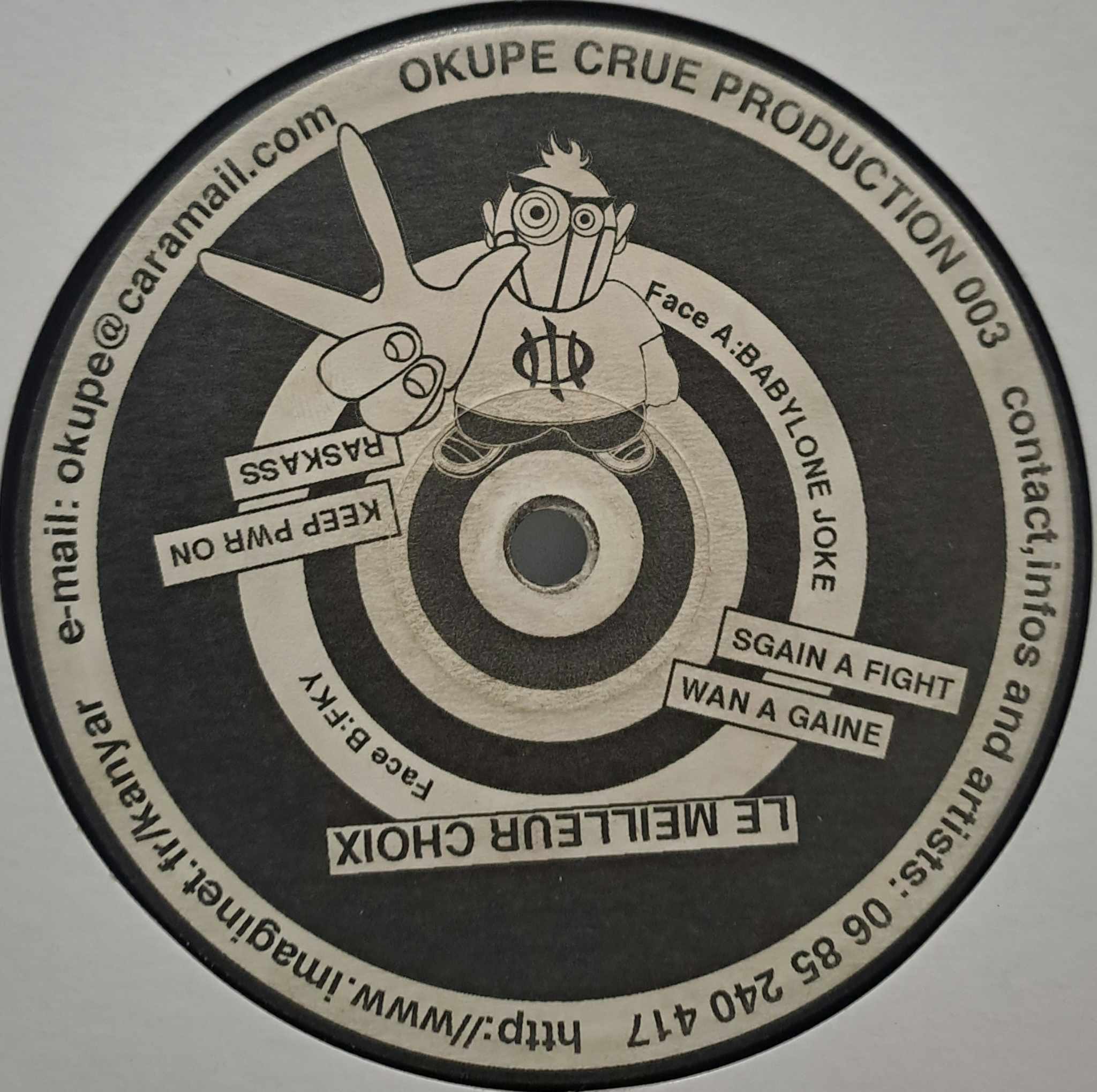 Okupe 03 - vinyle freetekno