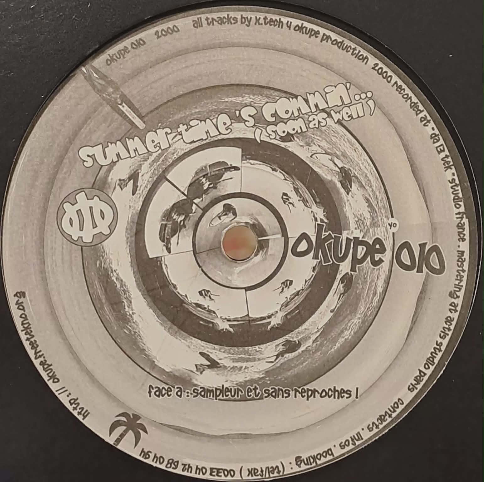 Okupe 10 - vinyle freetekno