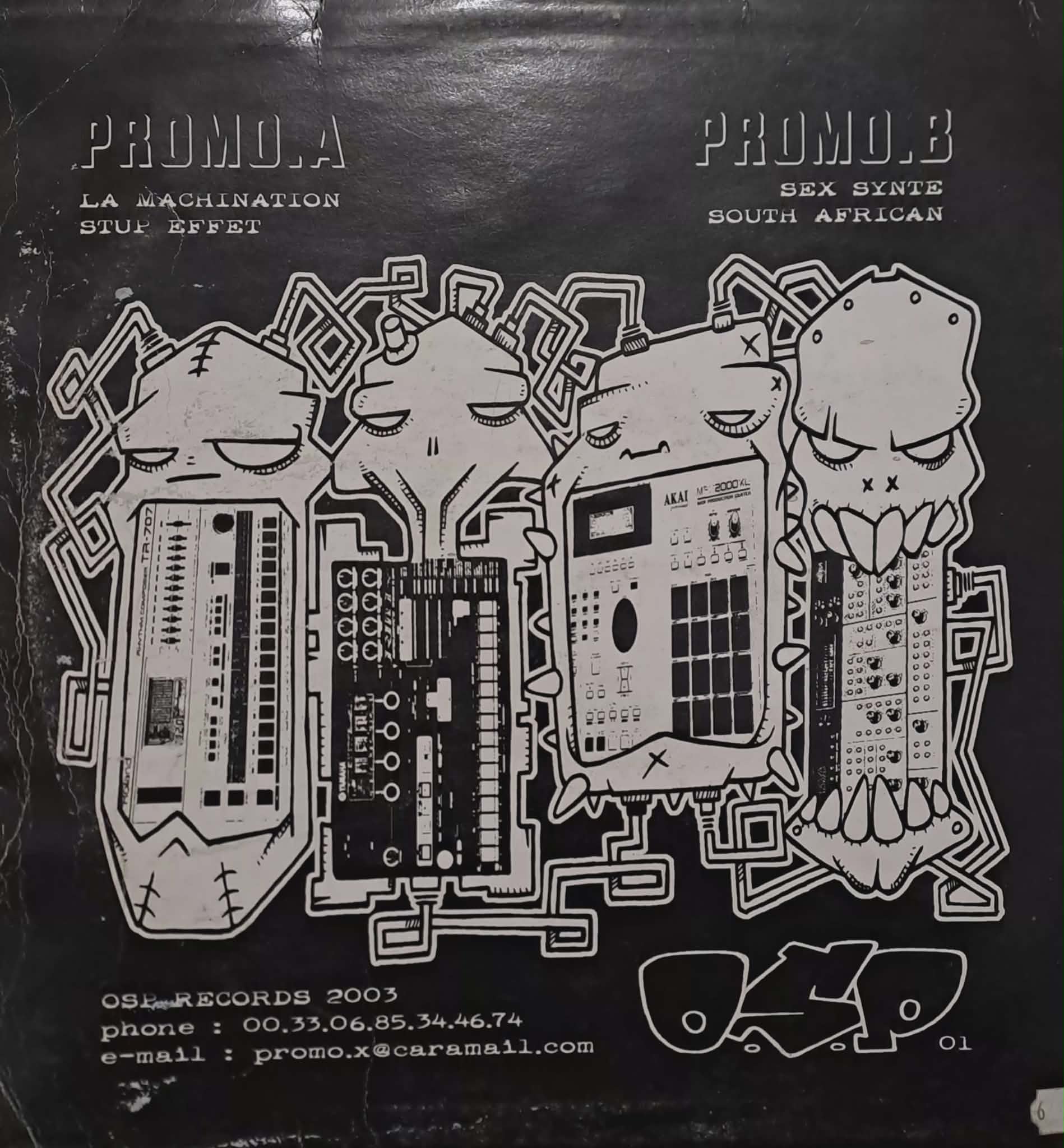 OSP 01 - vinyle freetekno