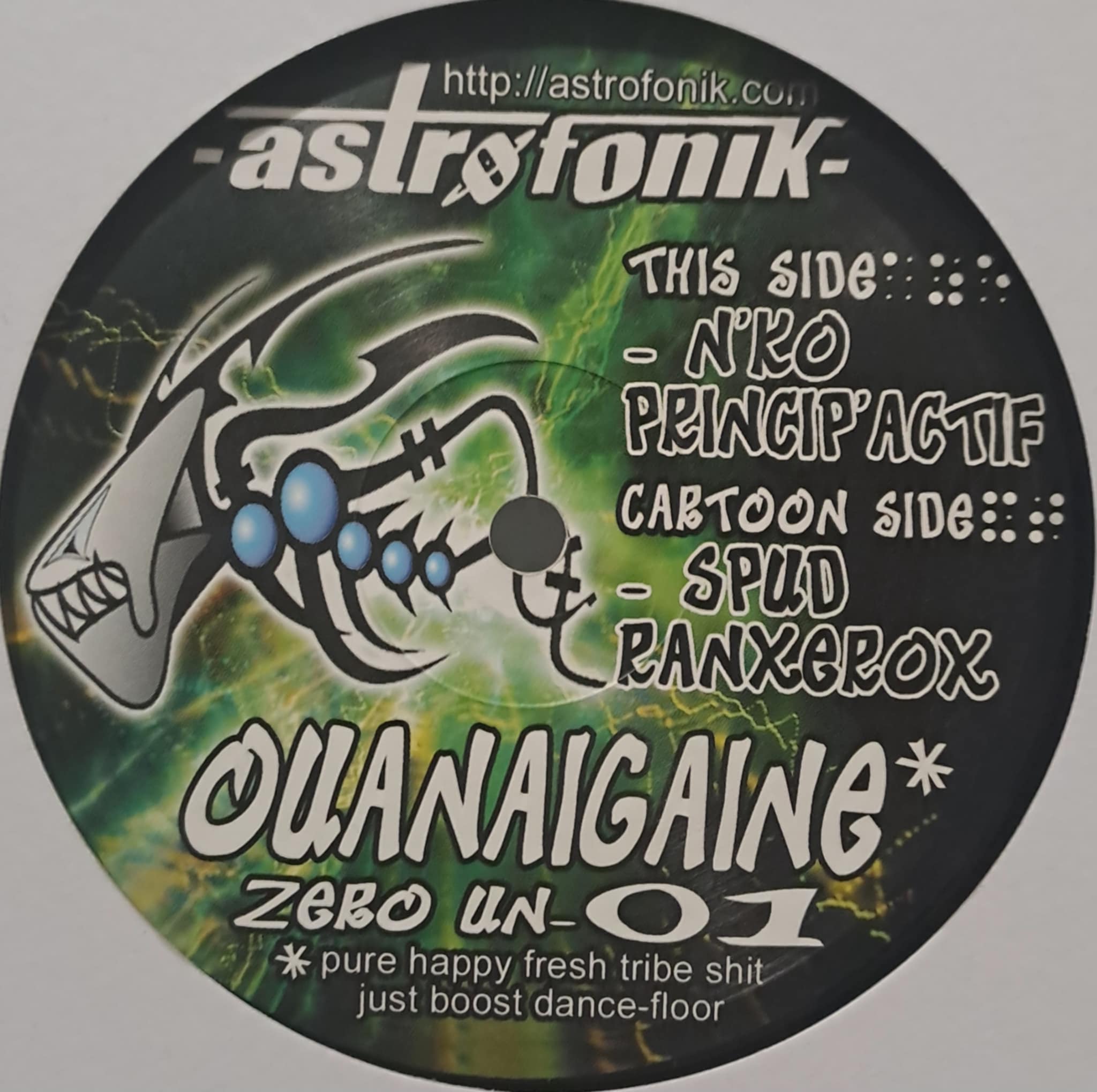 Ouanaigaine 01 - vinyle freetekno