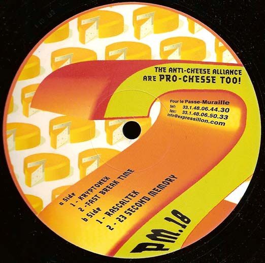 Passe-Muraille 18 - vinyle techno