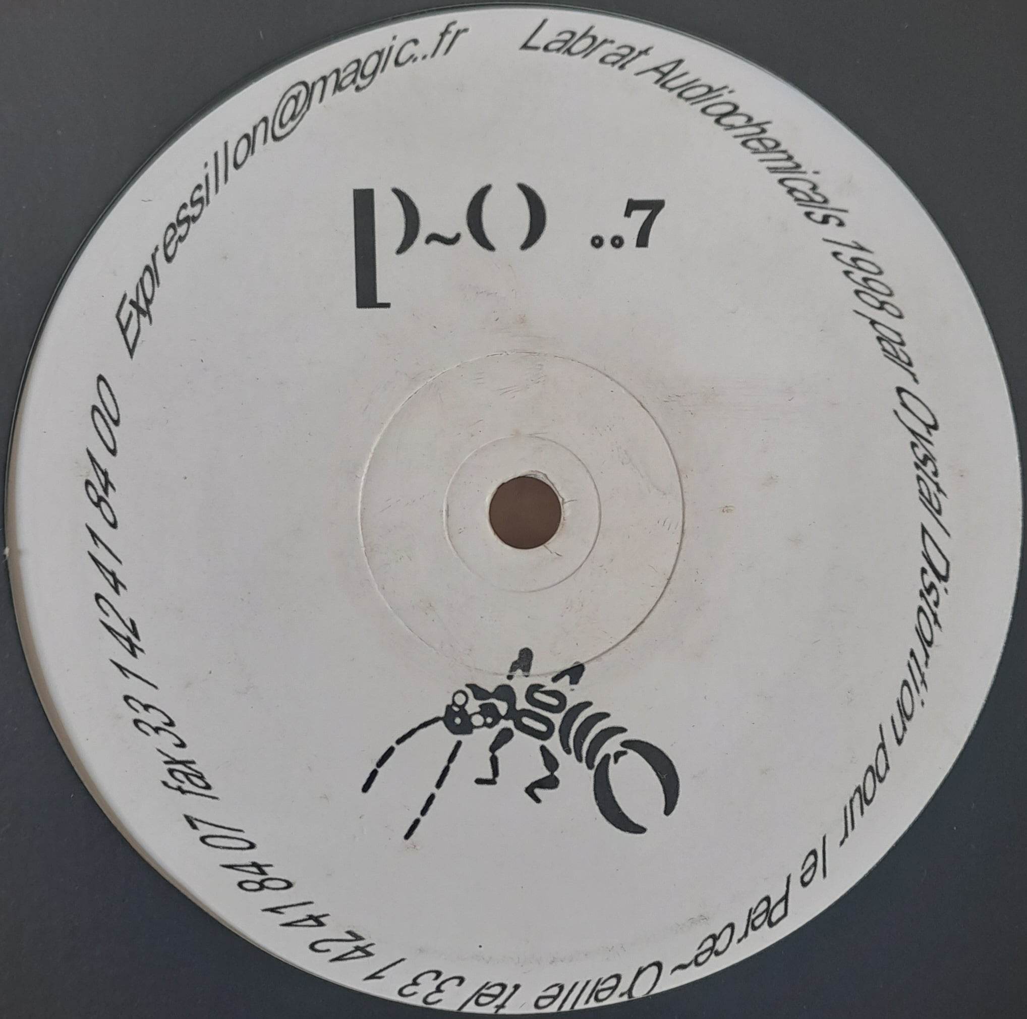 Perce~Oreille 007 - vinyle freetekno