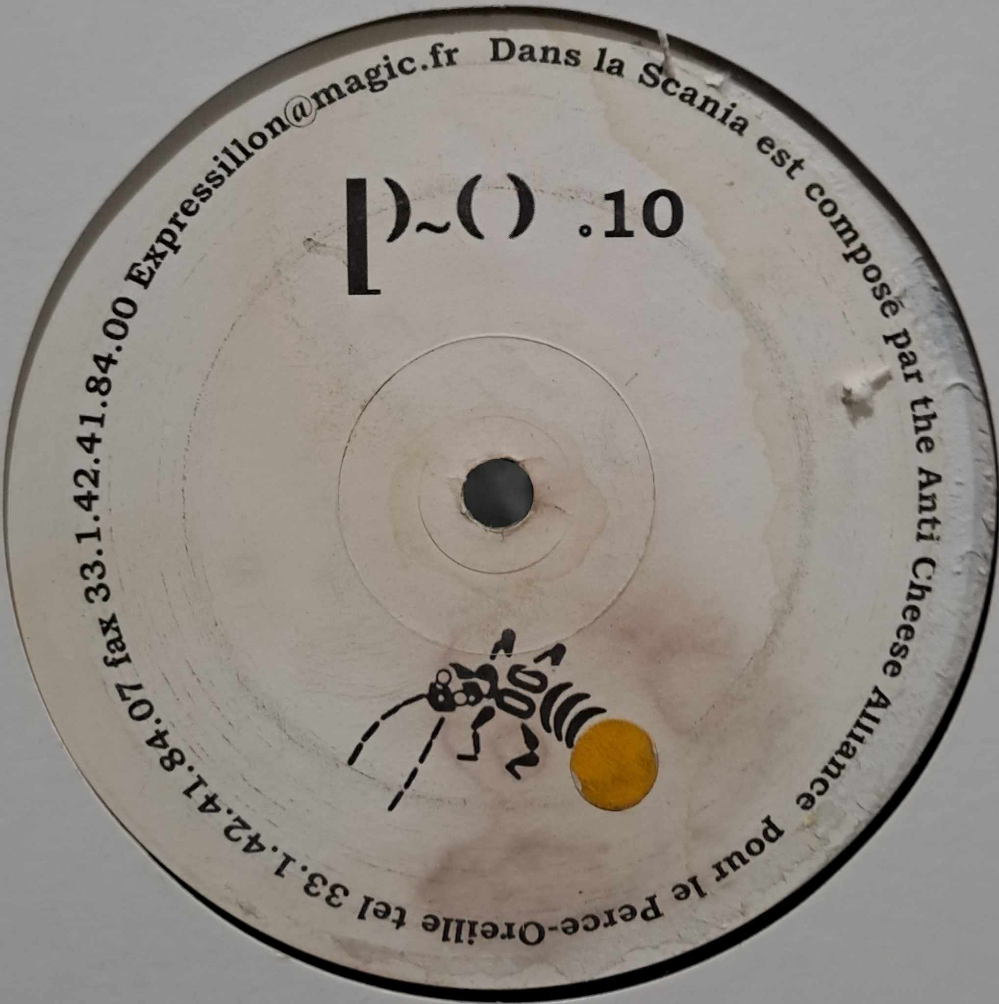 Perce~Oreille 10 - vinyle freetekno