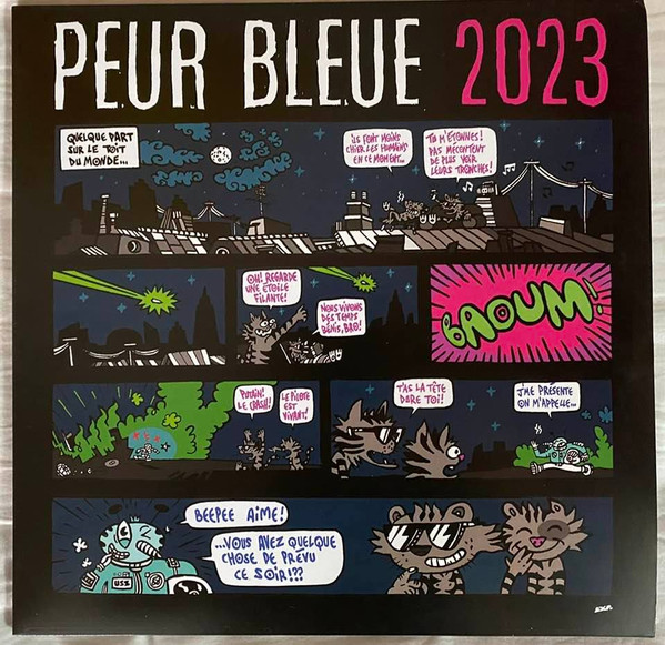 Peur Bleue 2023 - vinyle freetekno